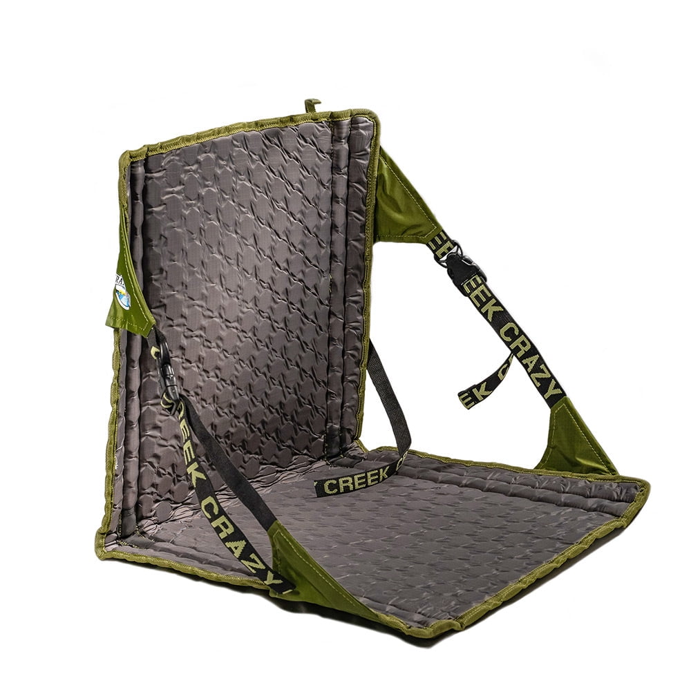 Crazy Creek HEX 2.0 Original Chair, Packable and Lightweight, Olive - Image 2