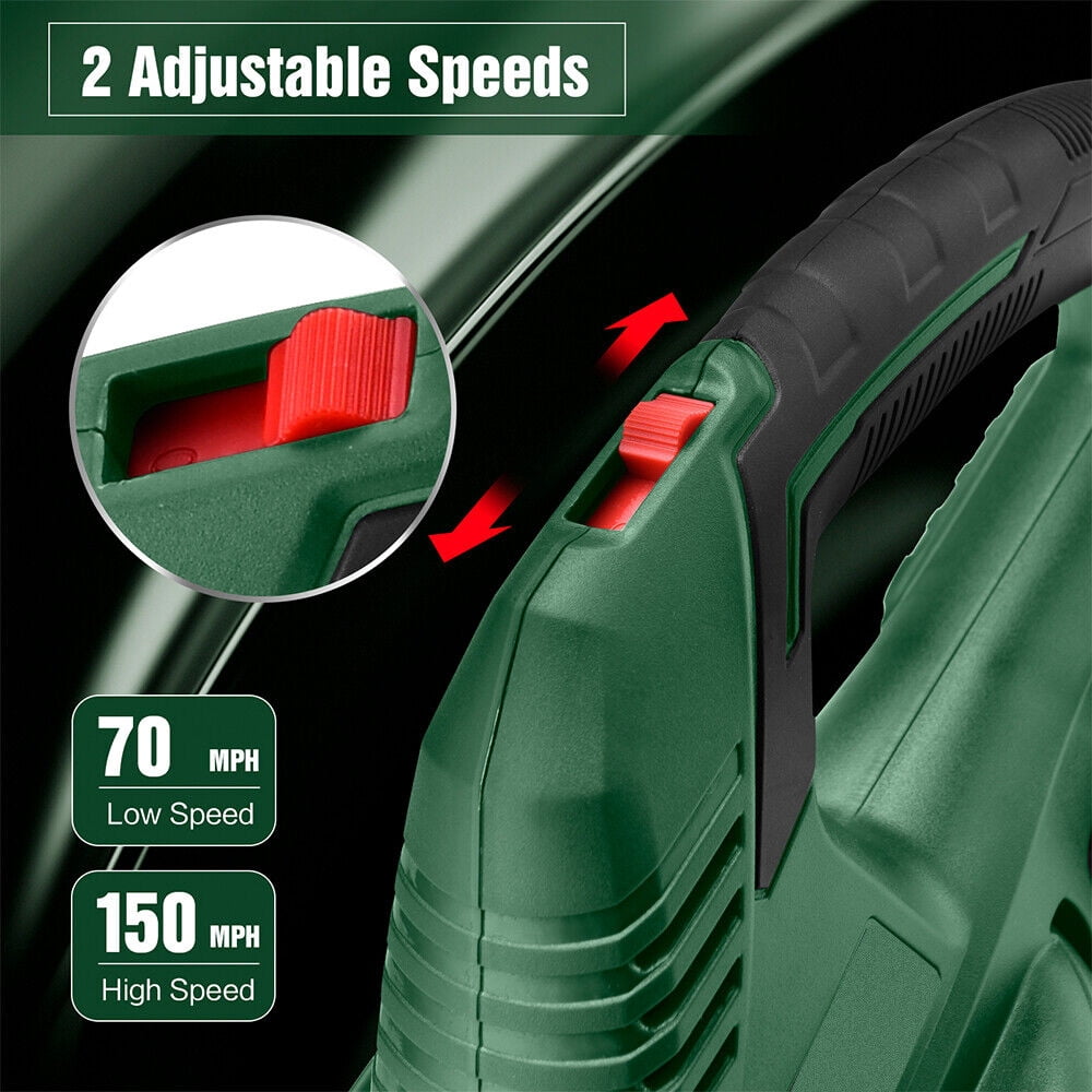 JahyShow Cordless Leaf Blower Battery Operated: 20V Electric Mini Handheld Leaf Blower - Lightweight Small Powerful Blower Battery Powered - Image 8