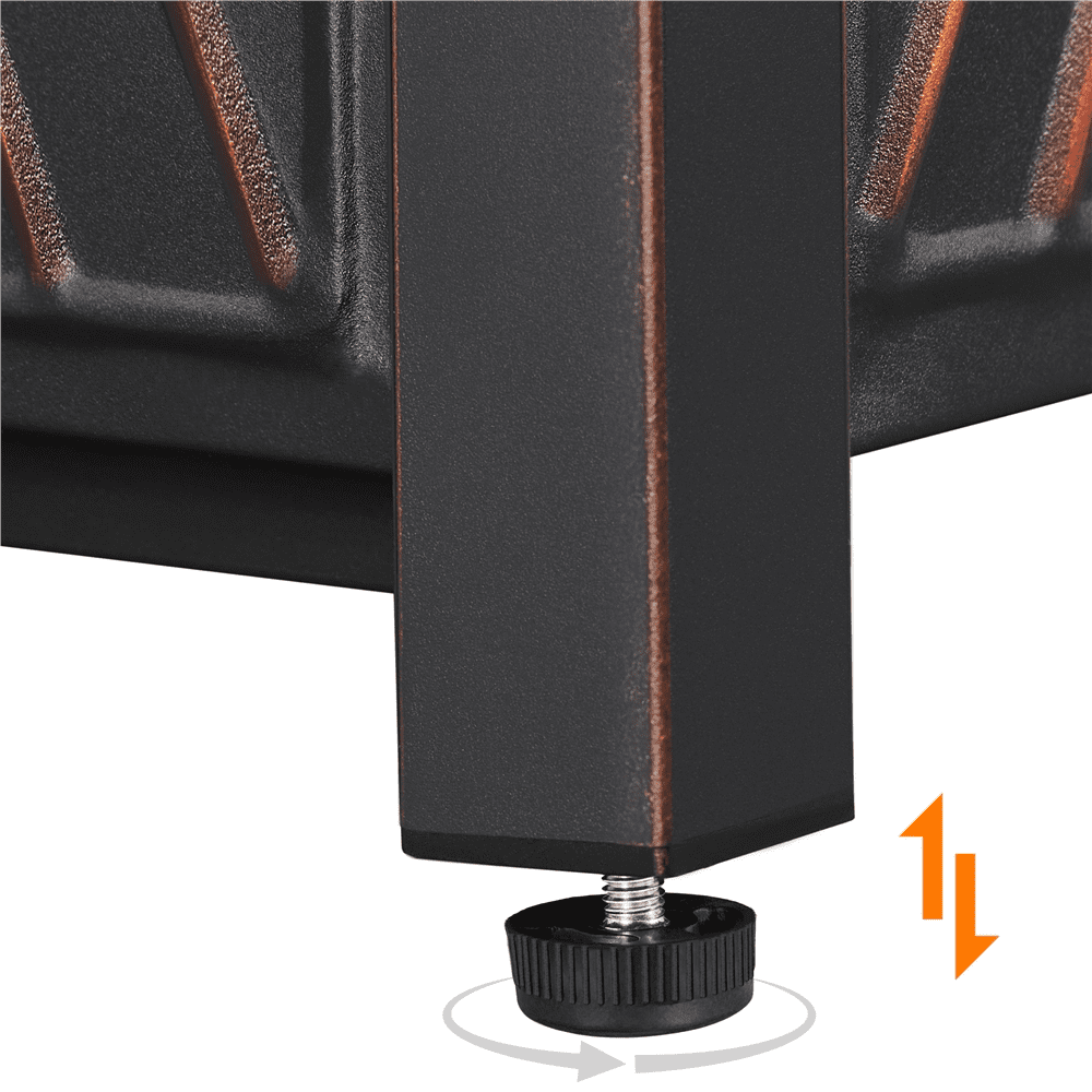 Renwick 28" Propane Fire Pit Table, Copper - Image 3