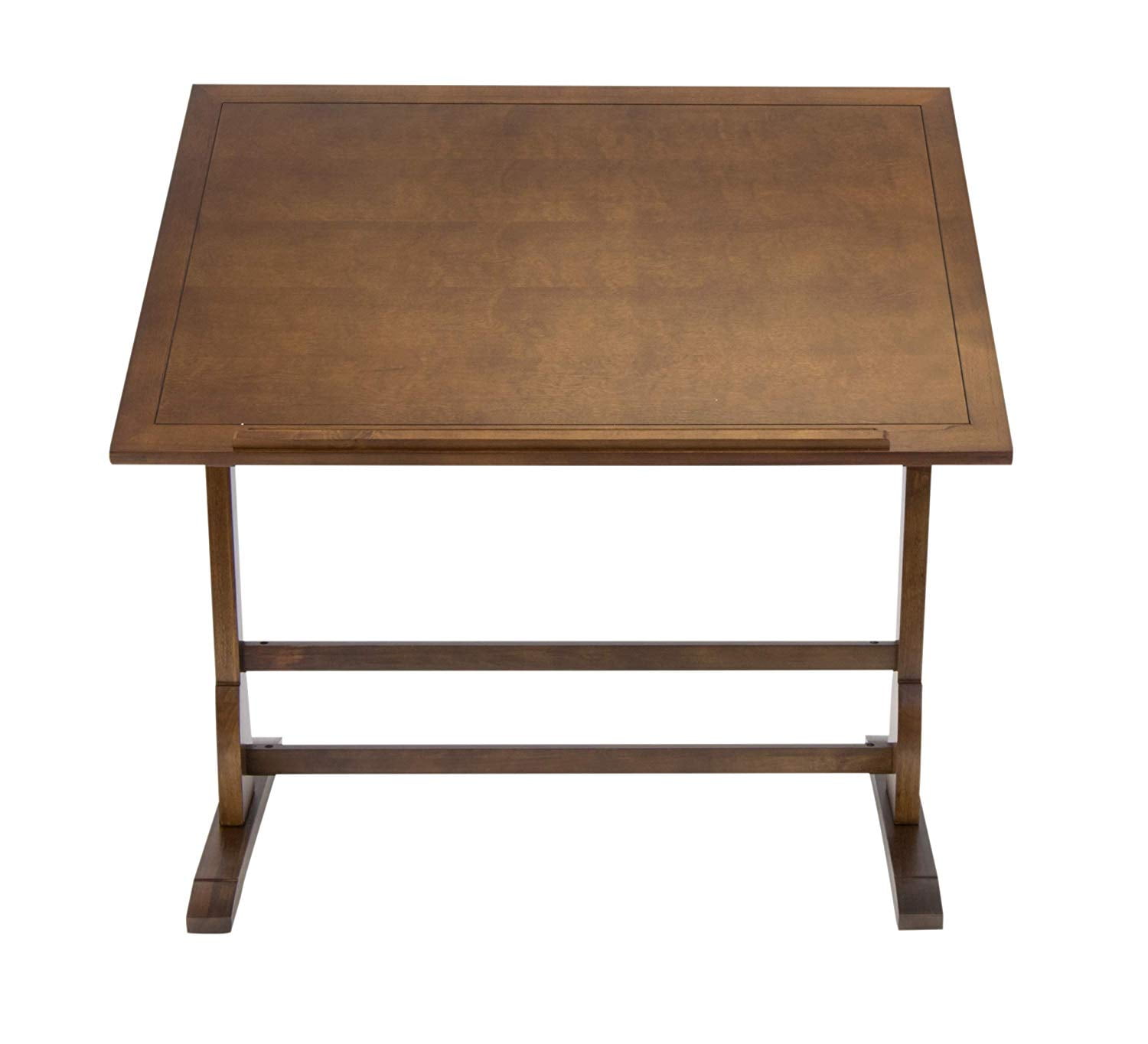 Studio Designs Vintage Solid Wood Drawing/Drafting Table with 42" x 30" Adjustable Tilting Top - Image 4