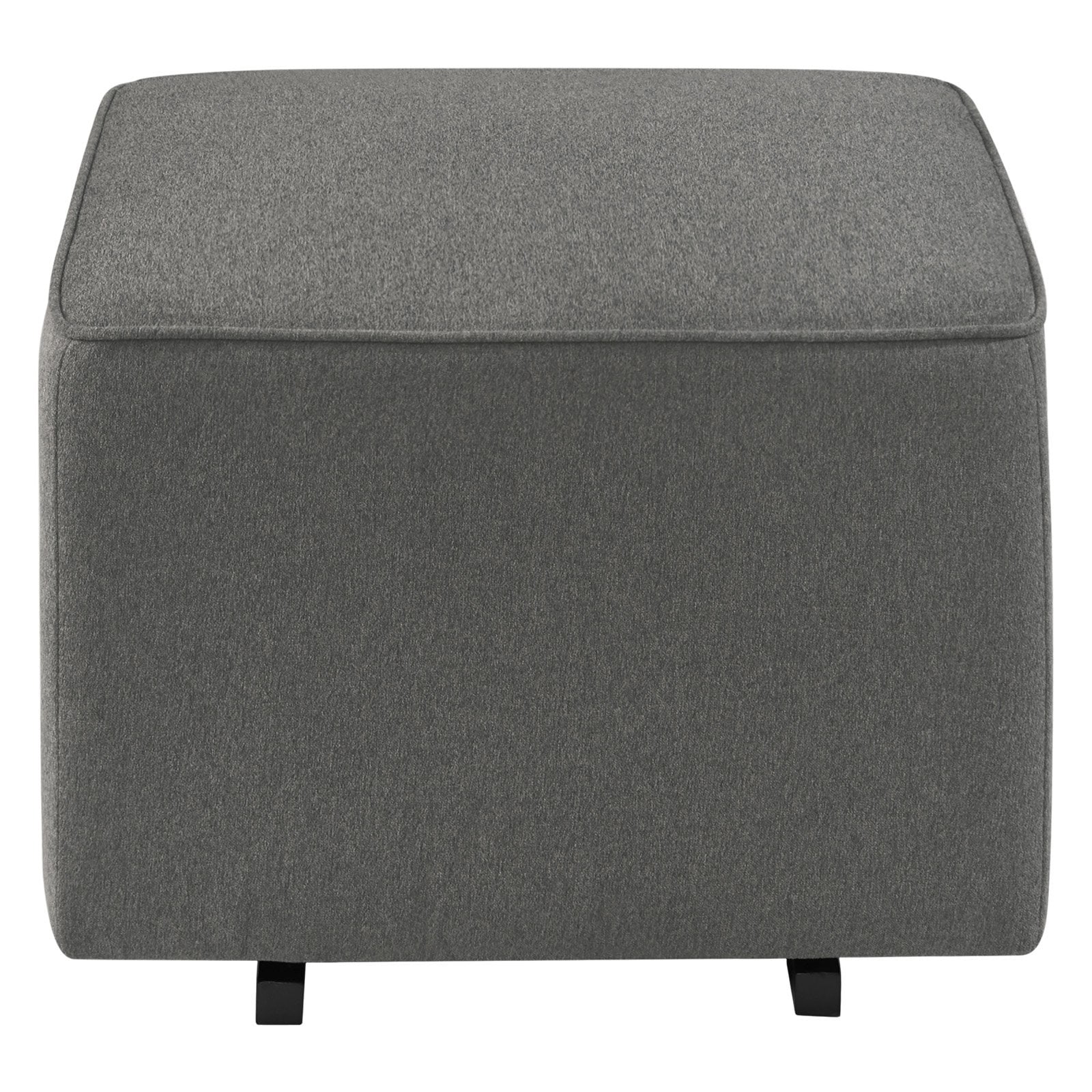 Davinci Universal Gliding Ottoman in Dark Grey Finish - Image 2