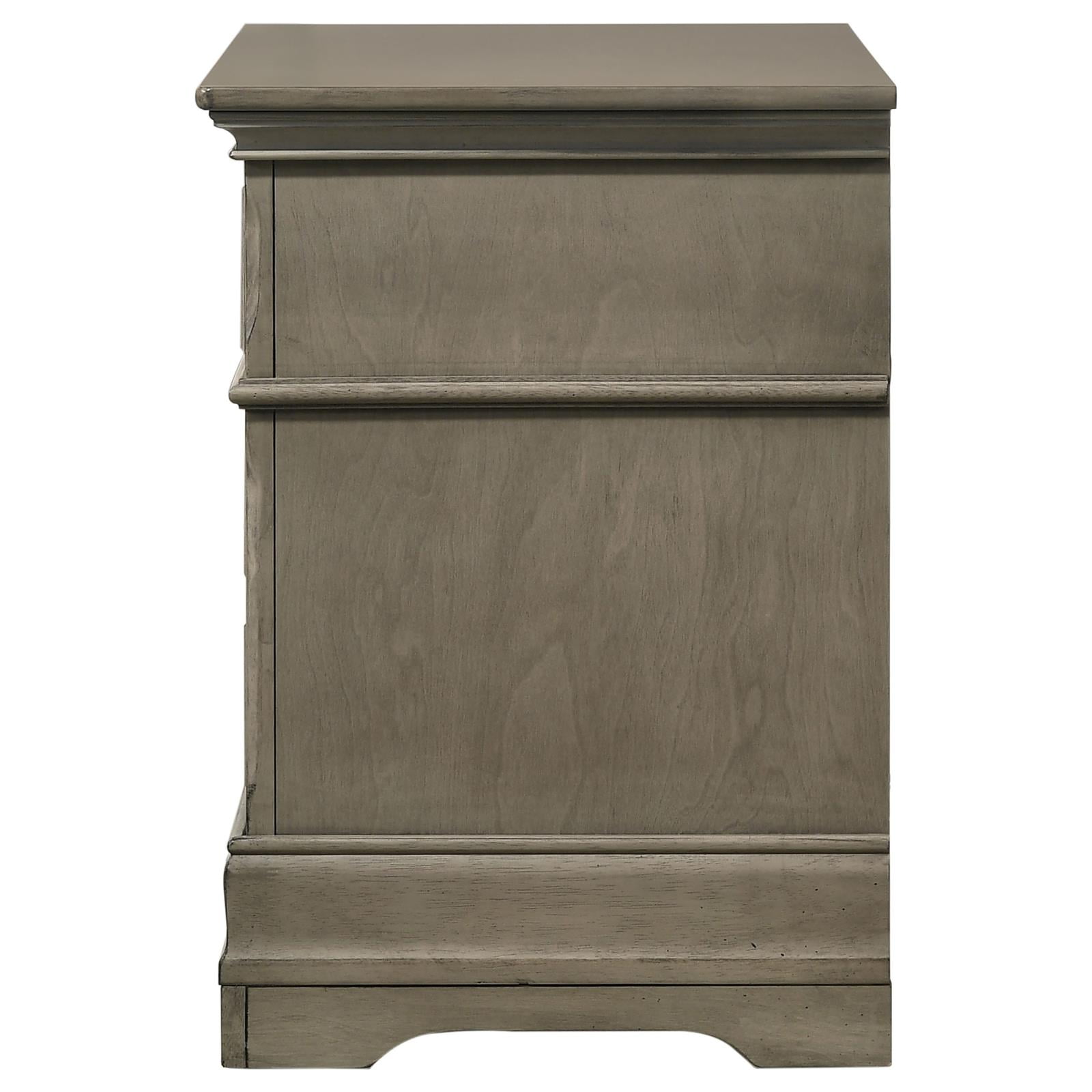 Manchester 3-drawer Nightstand Wheat - Image 6