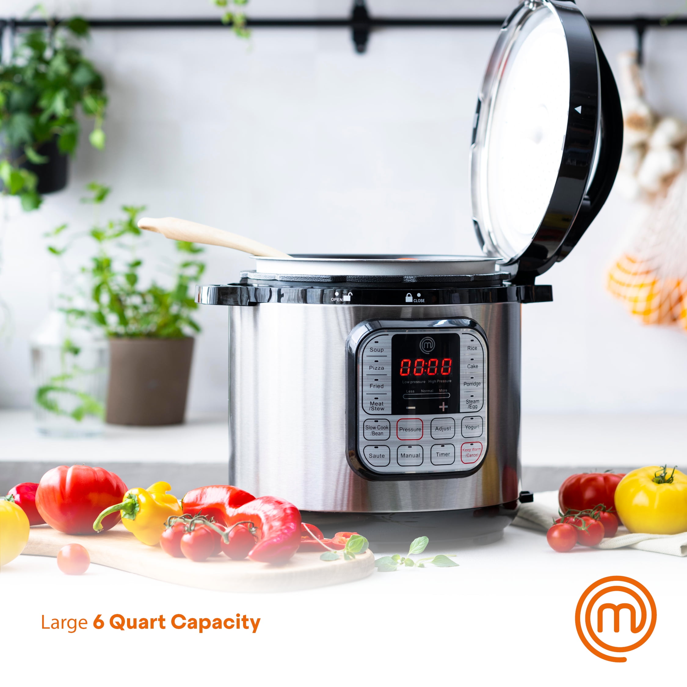 MasterChef Electric 10-in-1 Multi Cooker (Inc. Pressure, Rice and Slow Cooker) - Image 3