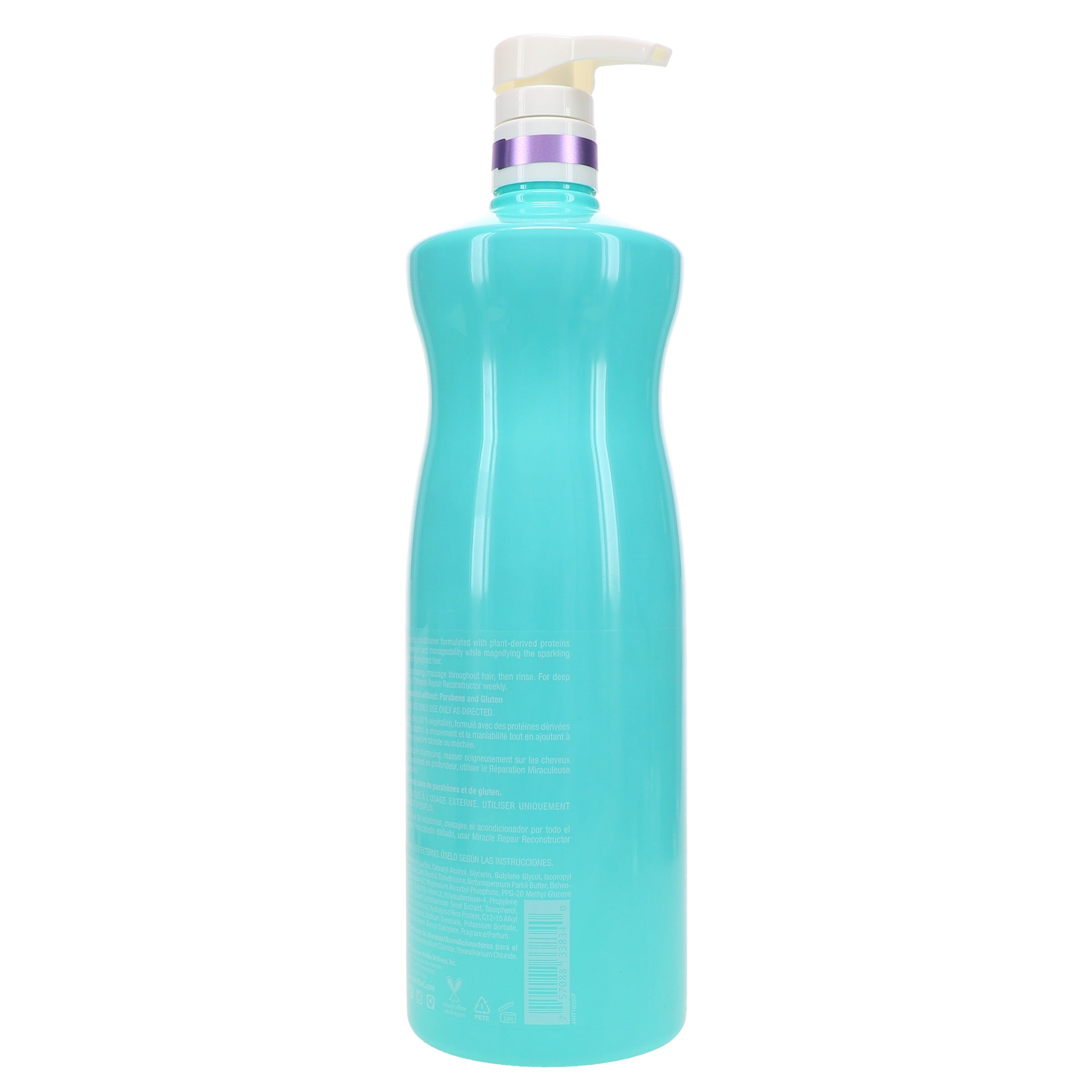 Malibu C Blondes Wellness Conditioner 33.8 oz - Image 5
