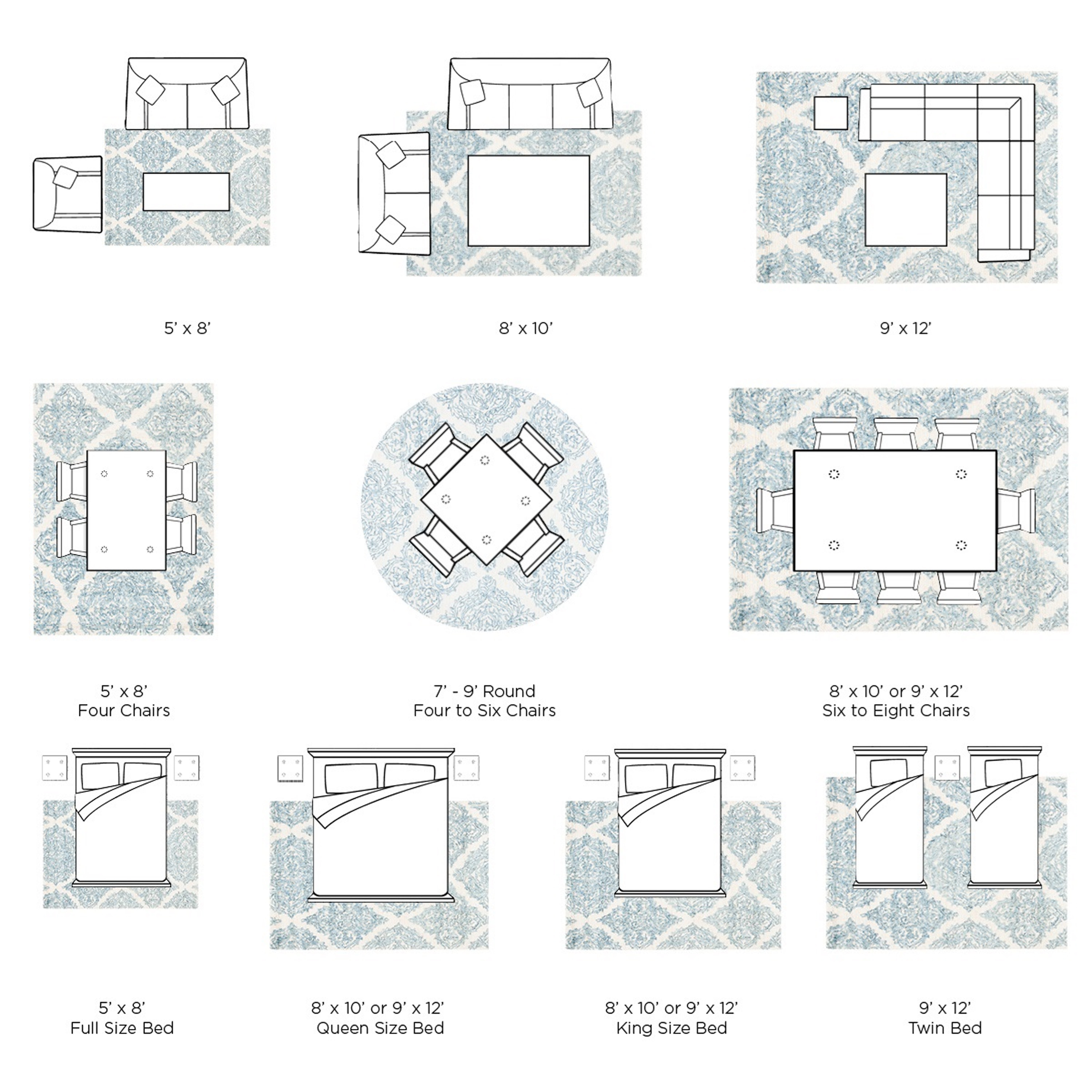 SAFAVIEH Hollywood Dalton Abstract Area Rug, Beige/Brown, 8' x 10' - Image 10