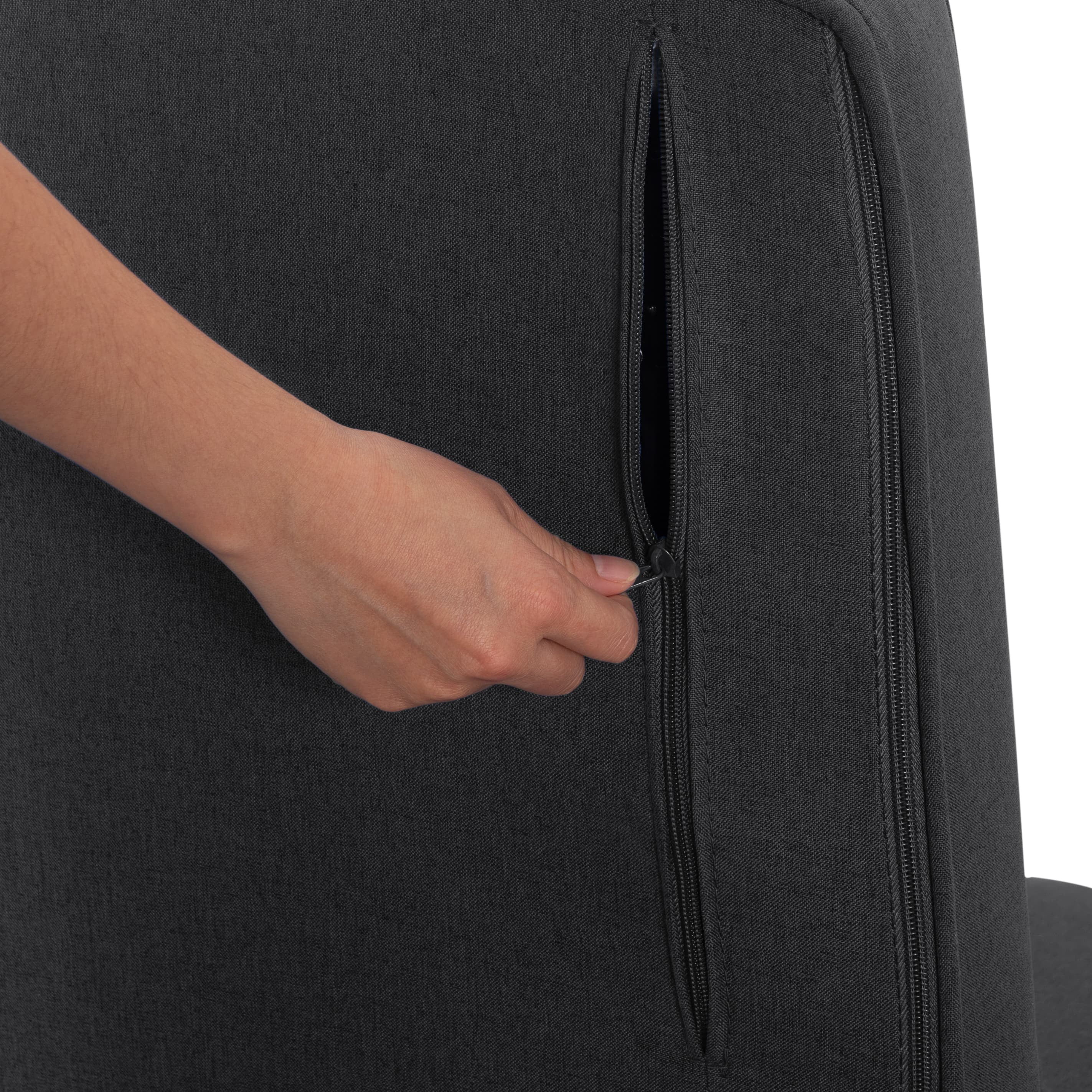 BSHTI 26”Folding Arm Chair Lounge 4-in-1, Convertible Sofa Bed, Modern Sofa Bed,for Small Spaces,Living Room,Guest Room,Office(Dark Gray) - Image 26