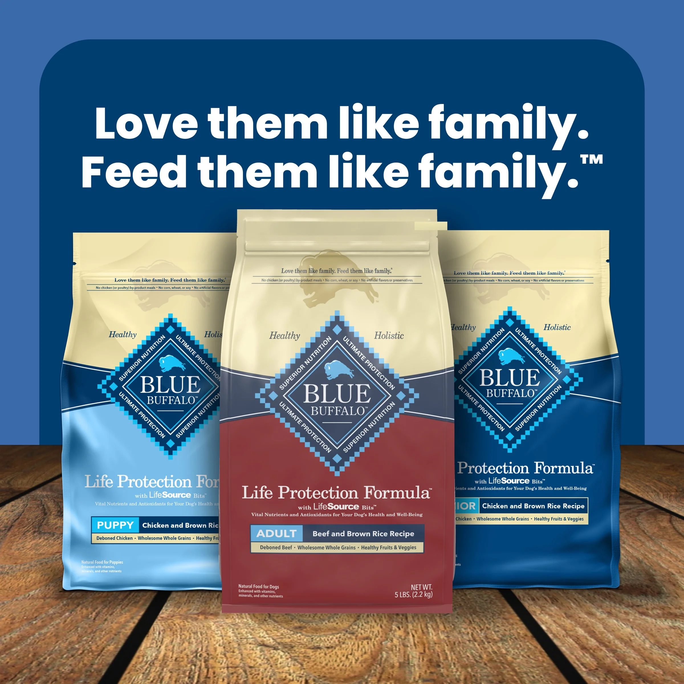 Blue Buffalo Life Protection Formula Natural Dry Dog Food, Beef & Brown Rice, 34-lb. Bag - Image 10