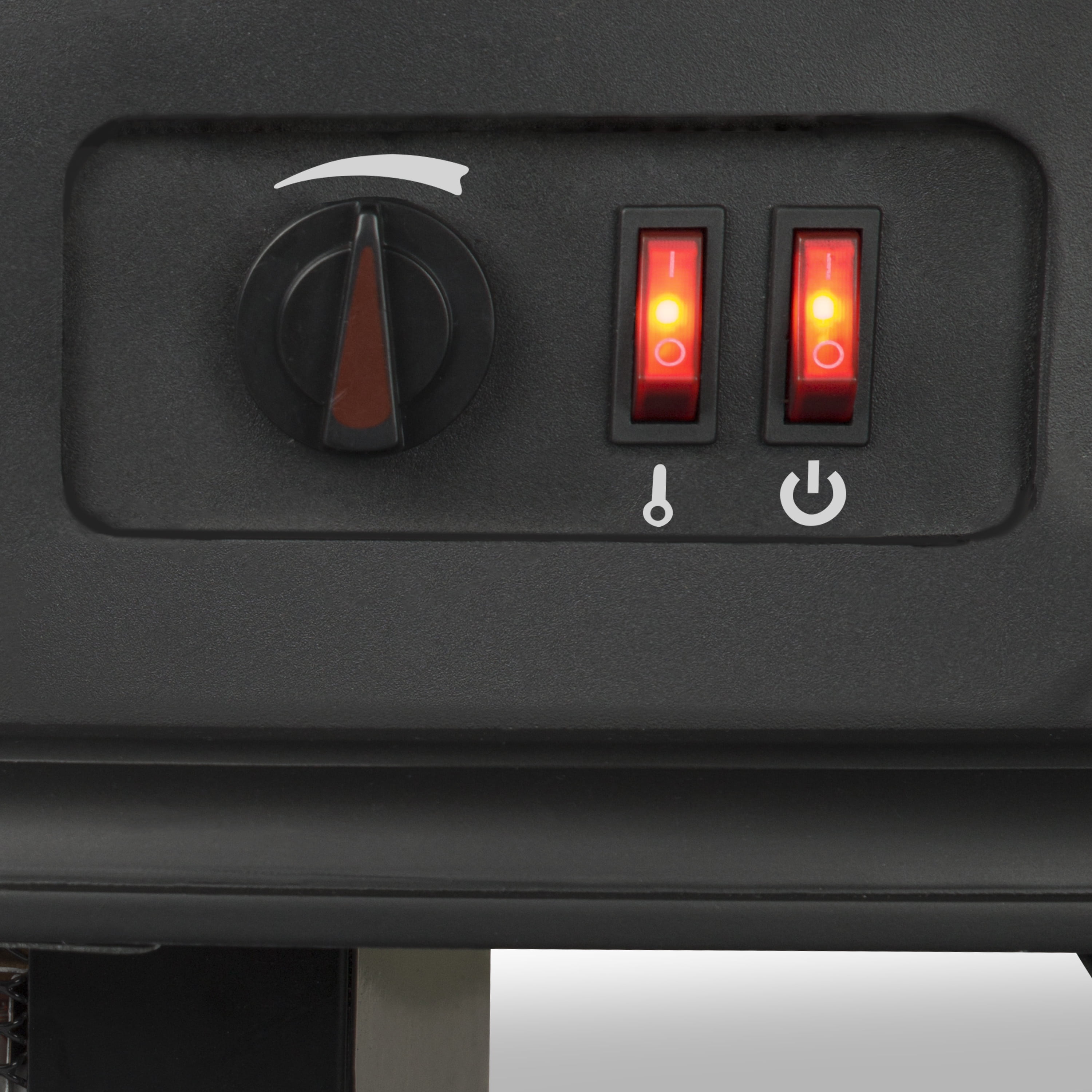 Muskoka EST-425T-10 1000 sq ft Infrared Curved Front Heating Stove, Black - Image 4