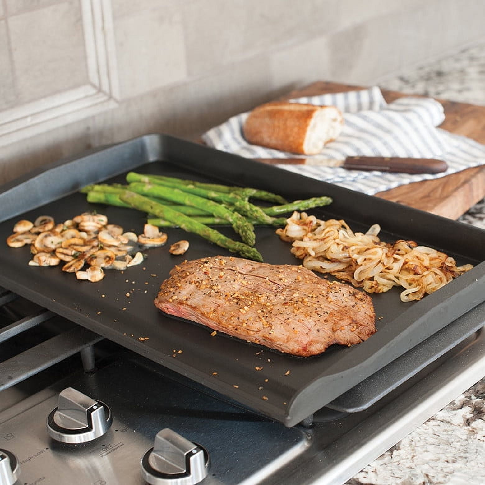 Nordic Ware Double Backsplash Griddle - Image 2