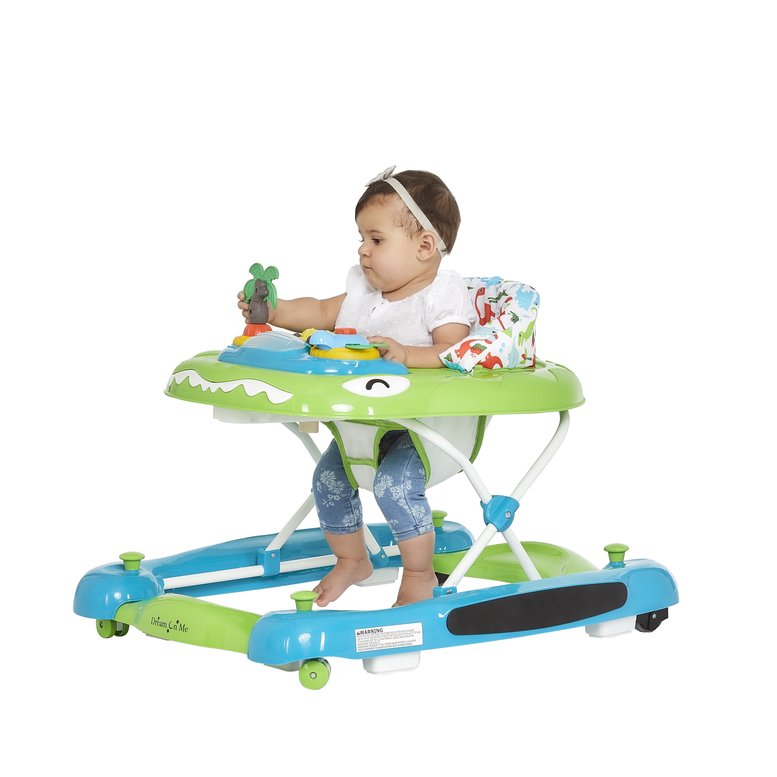 Dream On Me Baby Steps Activity Walker, Easy to Fold Baby Walker, Blue - Image 3