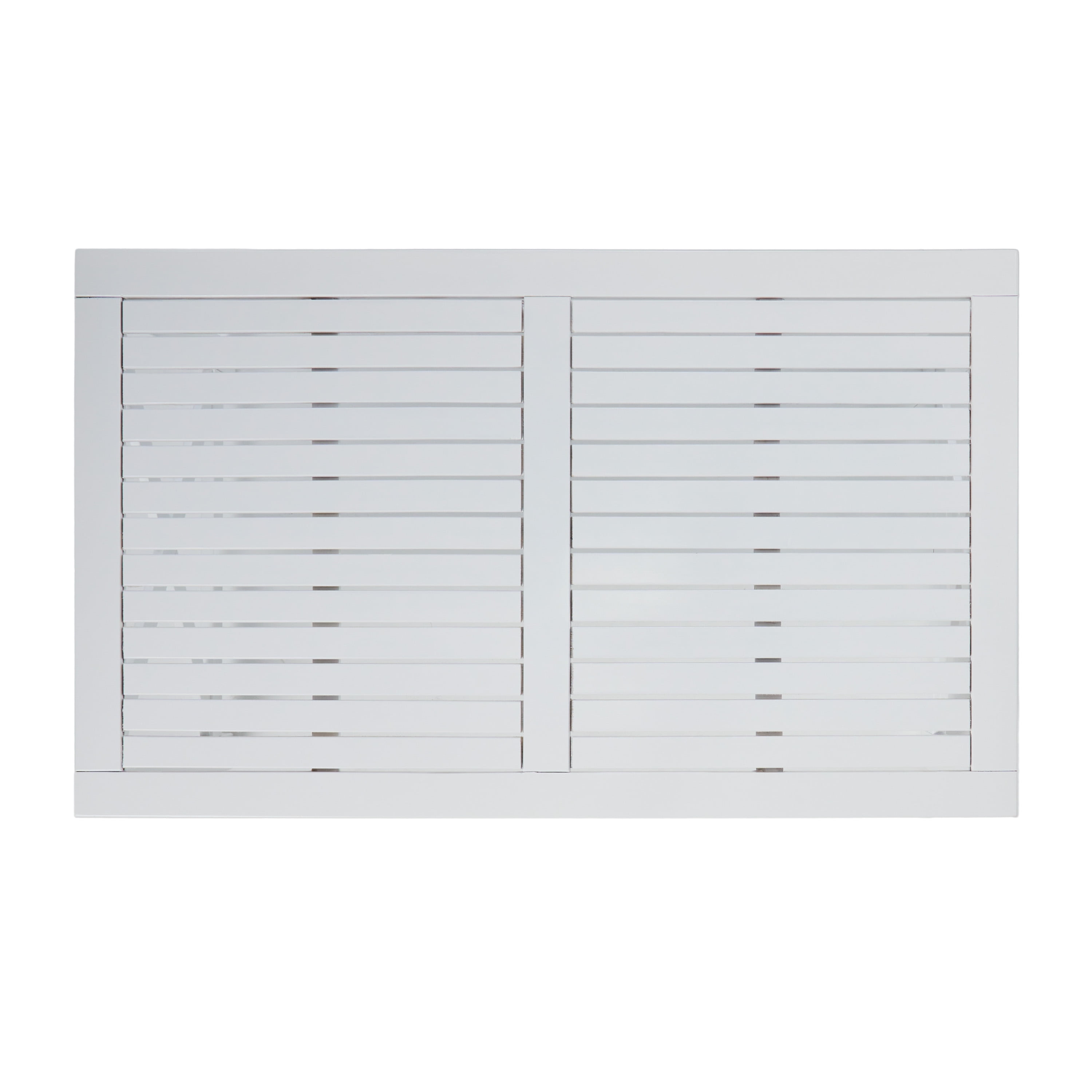 Noble House Ivan Farmhouse Outdoor Acacia Wood Coffee Table in White - Image 6