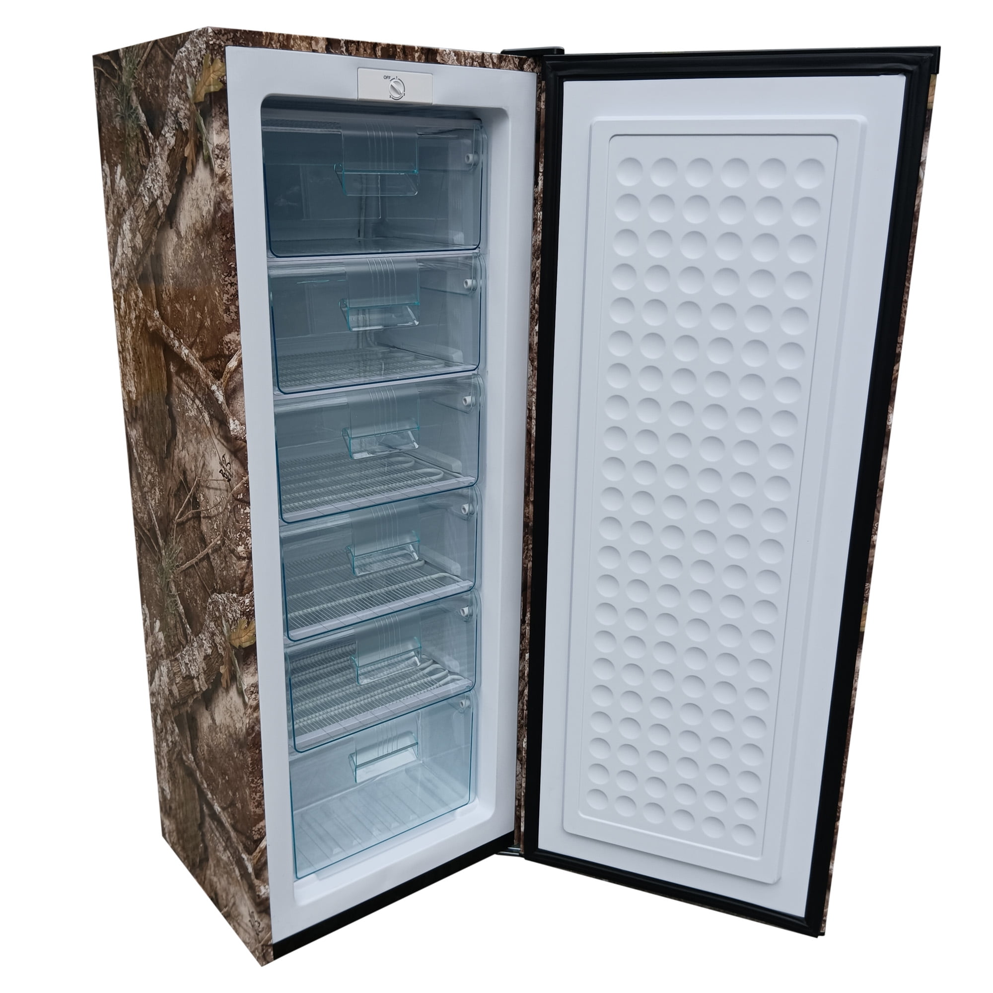 Realtree 7 cu ft Manual Defrost Upright Freezer,Camouflage - Image 11