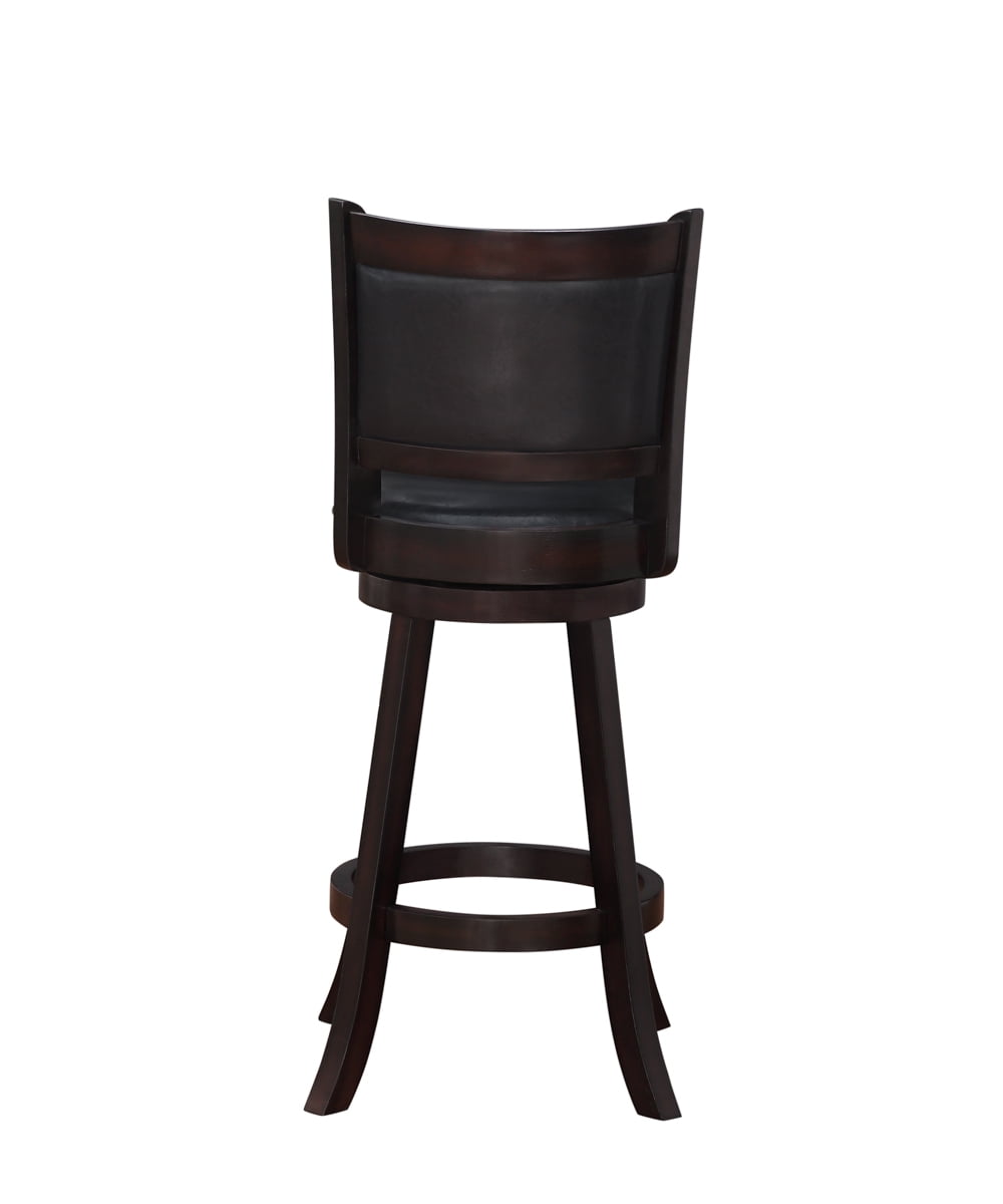 Boraam Rhea 29" Swivel Bar Stool, Merlot - Image 3