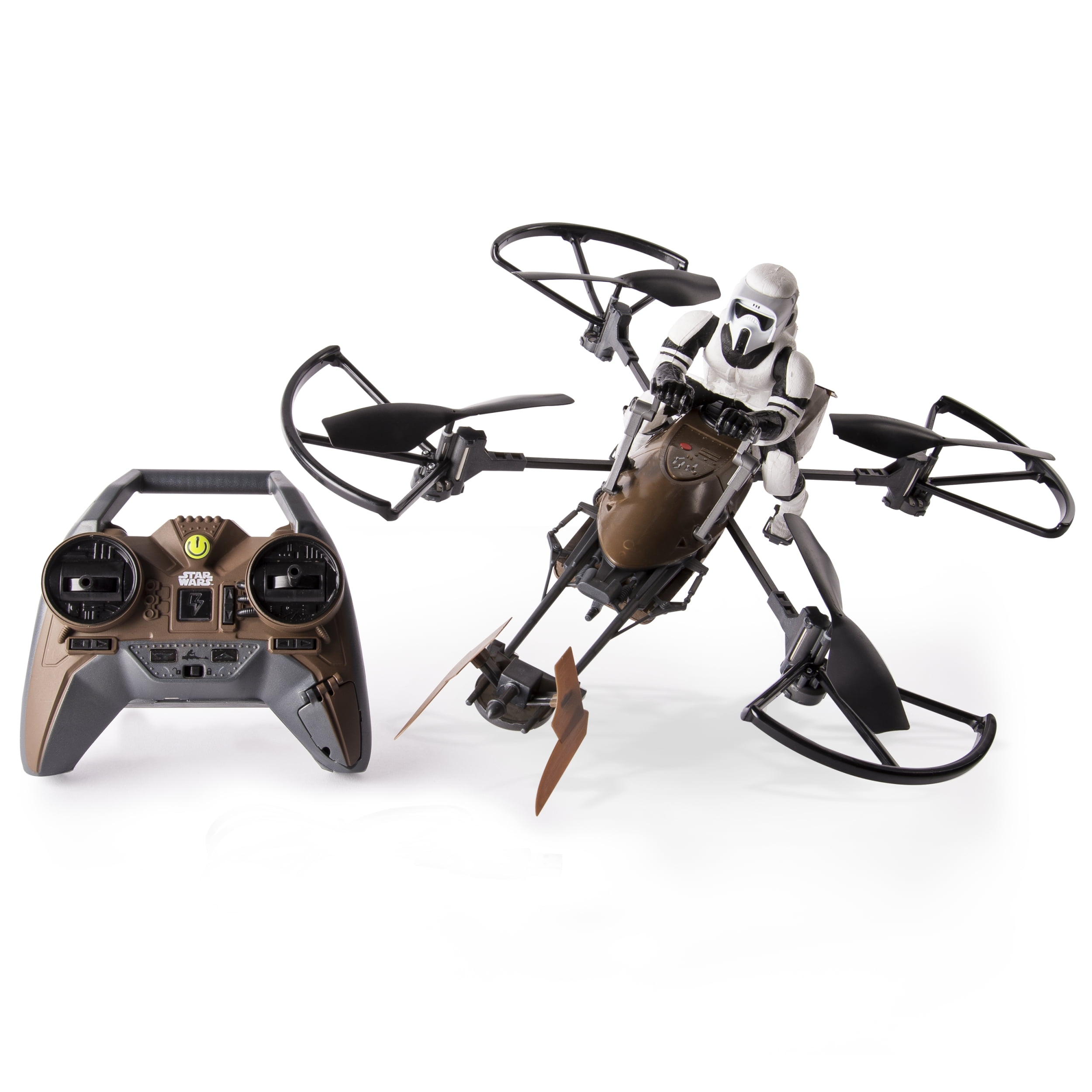 Air Hogs - Star Wars Speeder Bike Remote Controlled Drone & Rayovac Battery Bundle - Image 2