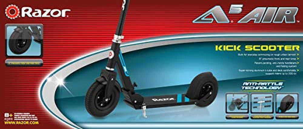 Razor A5 Air Foldable Kick Scooter - 8" Air-Filled Tires, for Child, Teen, Adult up to 220 lbs, Unisex - Image 15