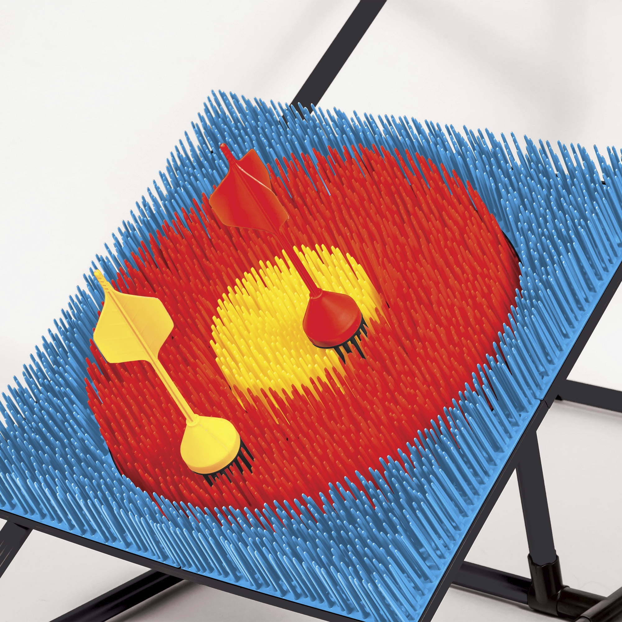 EastPoint Sports Axe Throwing & Lawn Darts Target Game Set, Includes 3 Axes & 4 Darts - 44 in. High - Image 5