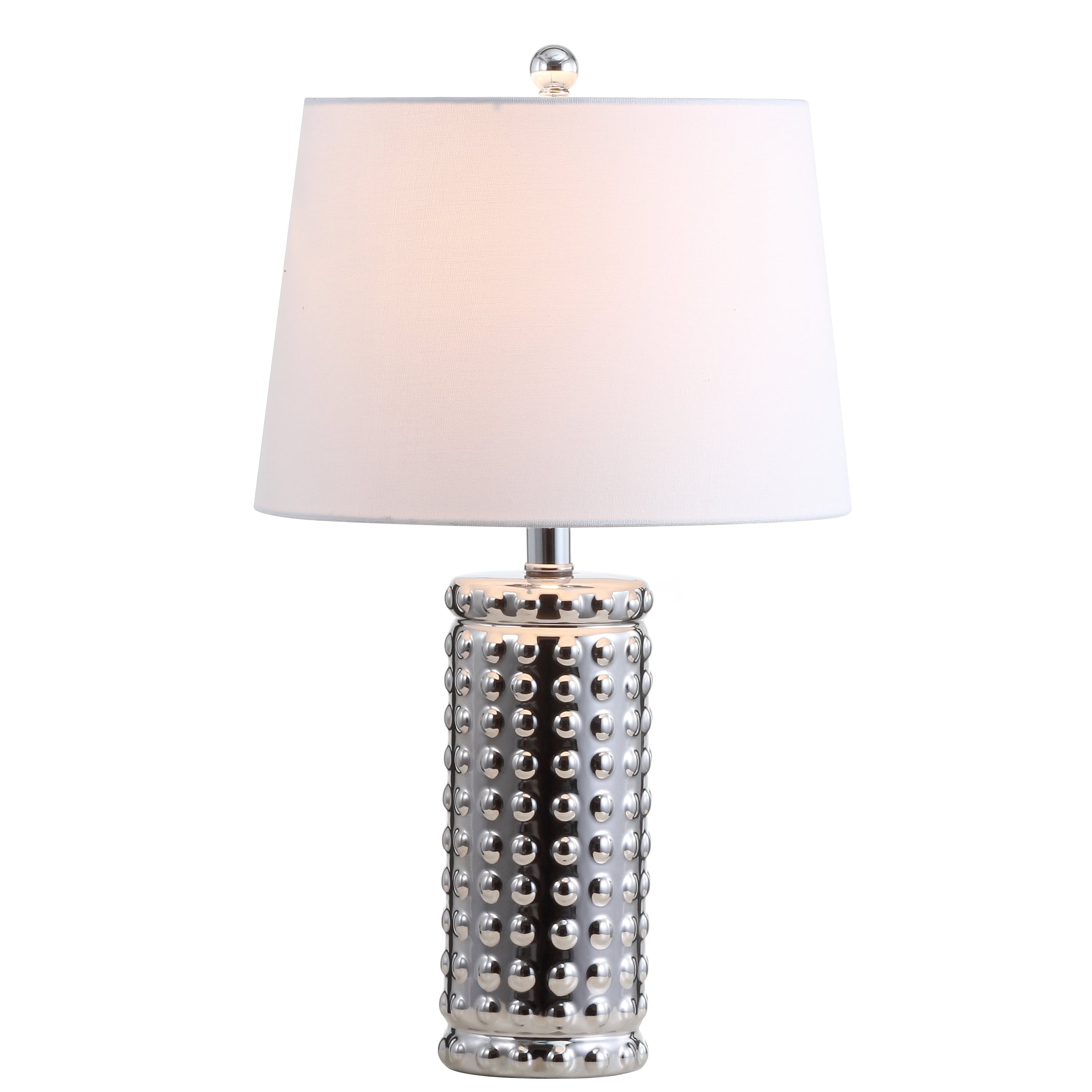 Safavieh Harlee Modern Glam 22.5 in. H Table Lamp, Chrome, Set of 2 - Image 6