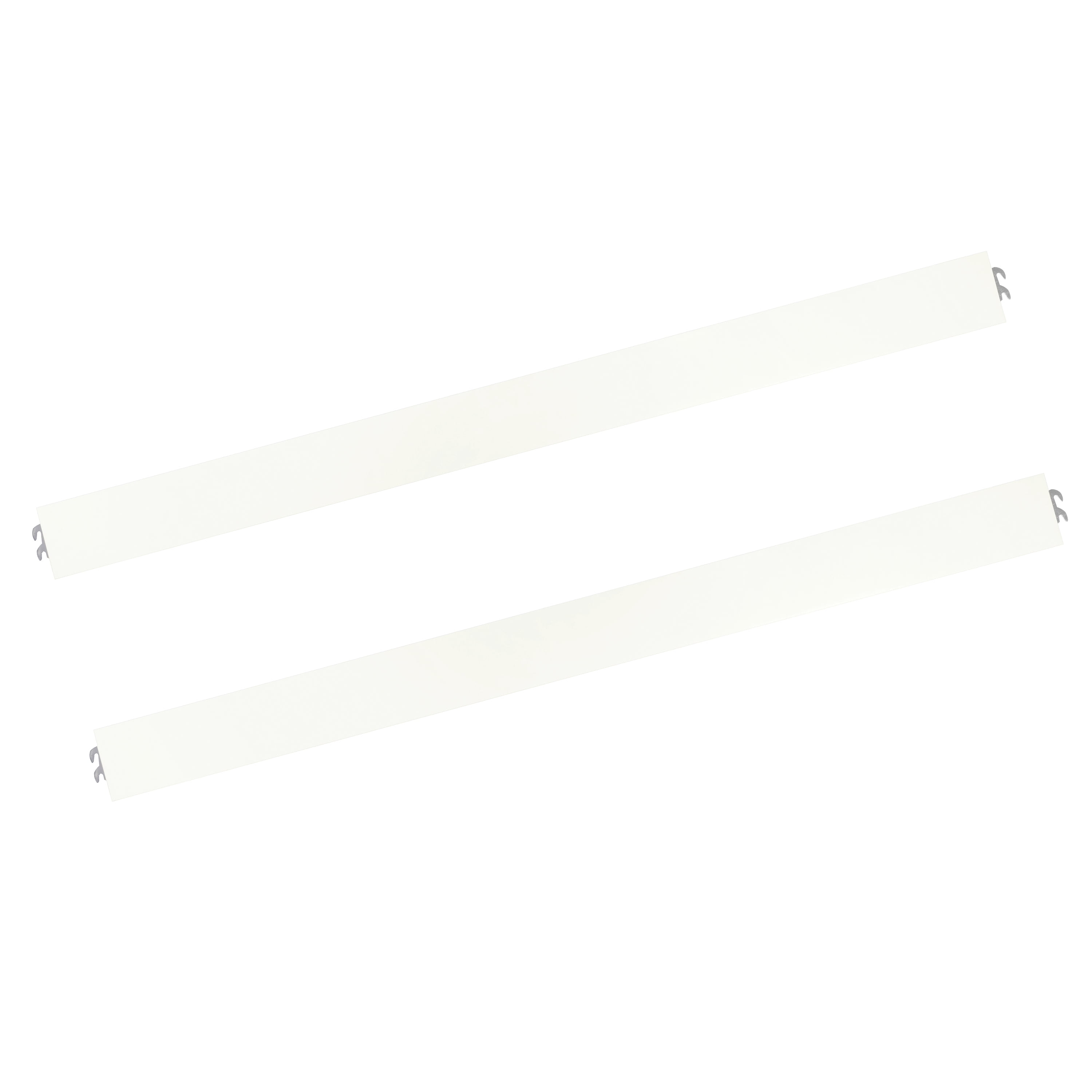 Evolur Convertible Crib Wooden Full Size Bed Rail in Aged White - Image 2