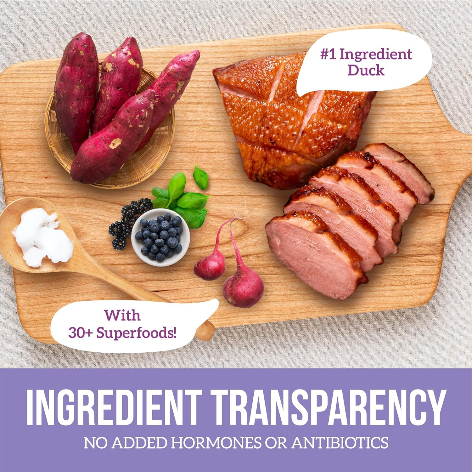 Health Extension Dry Dog Food Duck & Sweet Potato Recipe Whole Vegetable & Berries (23.5 Lb)| All Life Stages | Vitamins & Minerals | Sensitive Stomach - Image 7