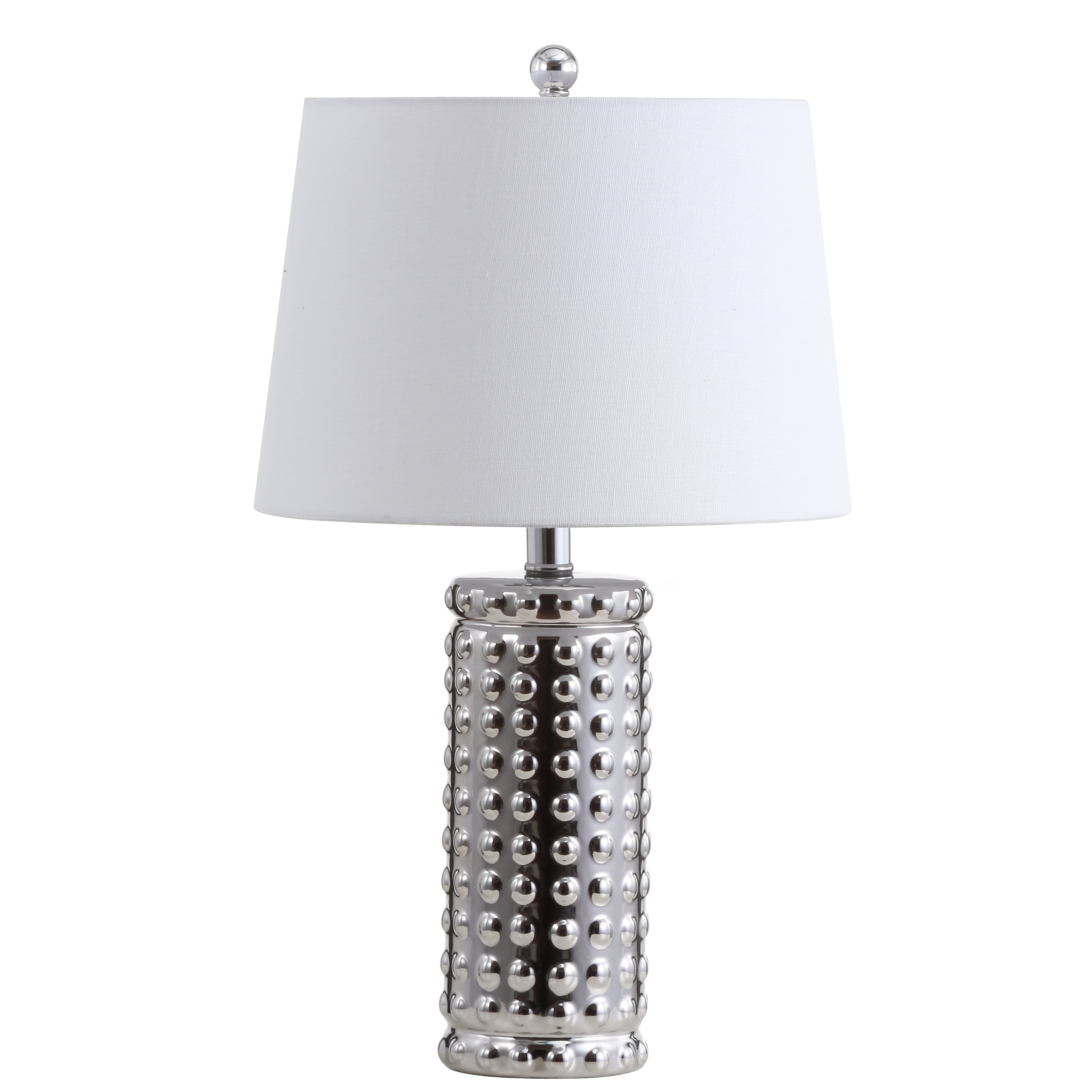 Safavieh Harlee Modern Glam 22.5 in. H Table Lamp, Chrome, Set of 2 - Image 3