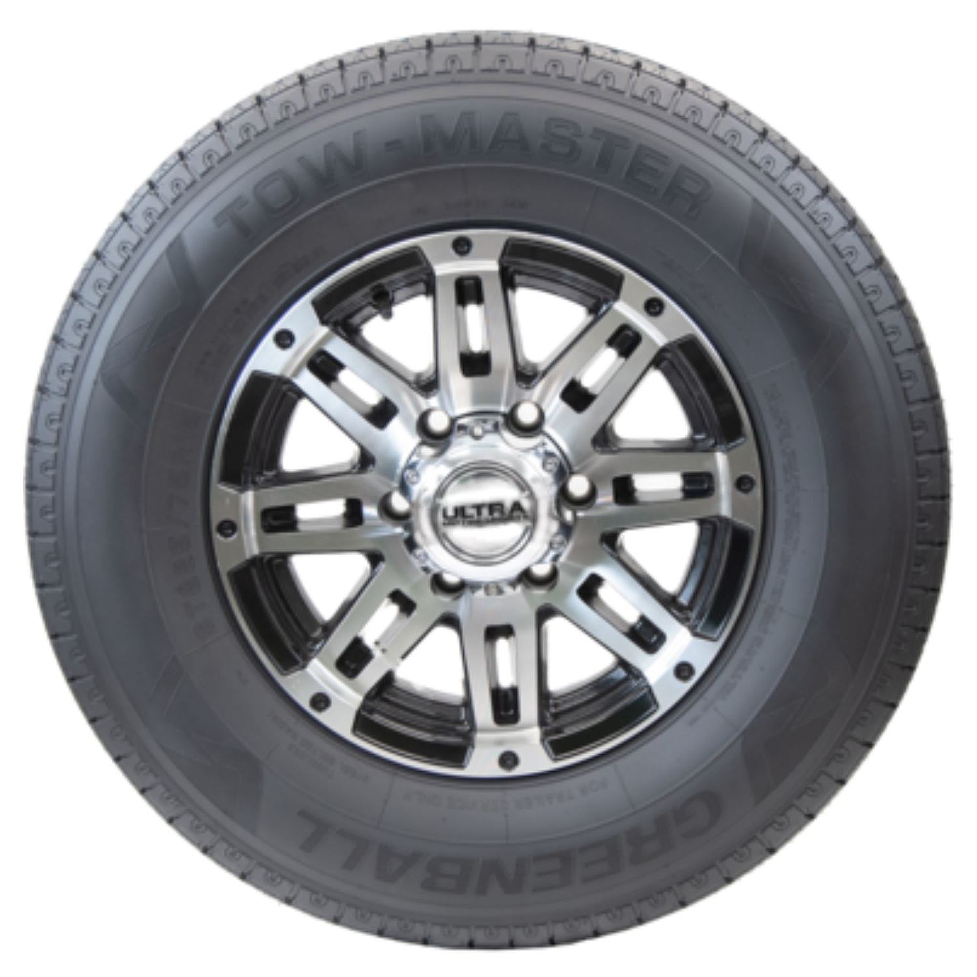 Greenball Towmaster STR ST205/75R15 107/102M D Trailer Tire - Image 2