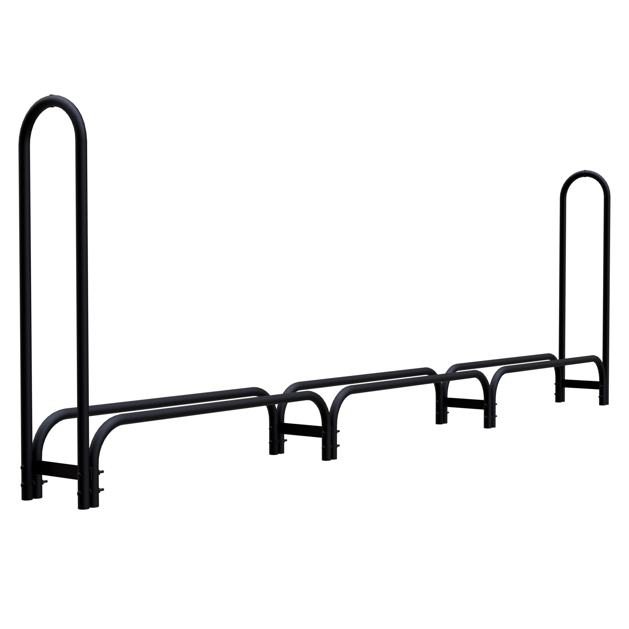 ShelterLogic Firewood Rack-in-a-Box Black Heavy Duty Firewood Rack With Cover 12 Ft. - Image 9