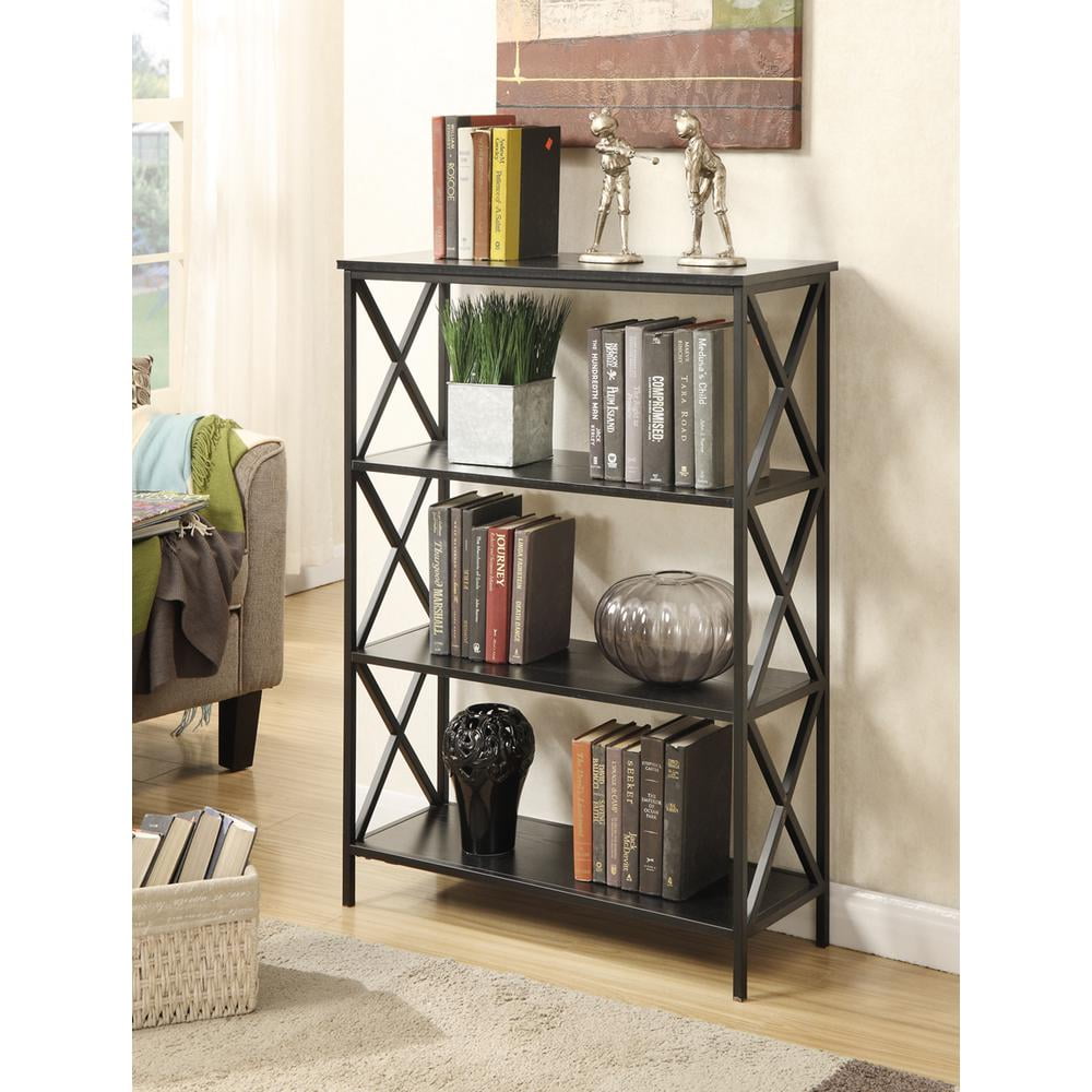 Convenience Concepts Tucson 4-Tier Bookcase, Black - Image 6