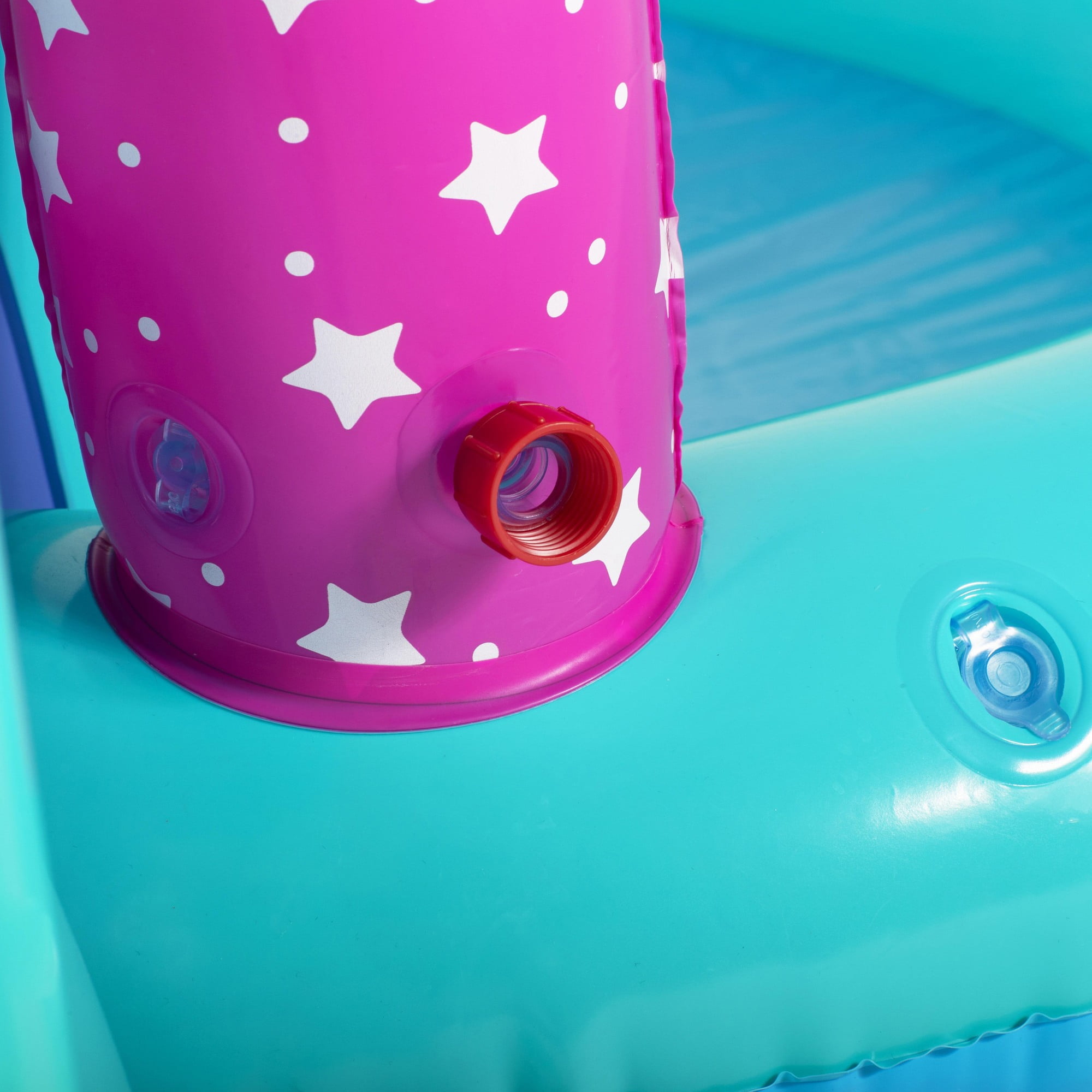 Bestway: H2OGO! Magical Unicorn Carriage Play Center - 9' Multicolor Inflatable, Kiddie Wade Splash Pool, Water Slide, Arch Sprayer, Toddler & Kids 2+ - Image 3