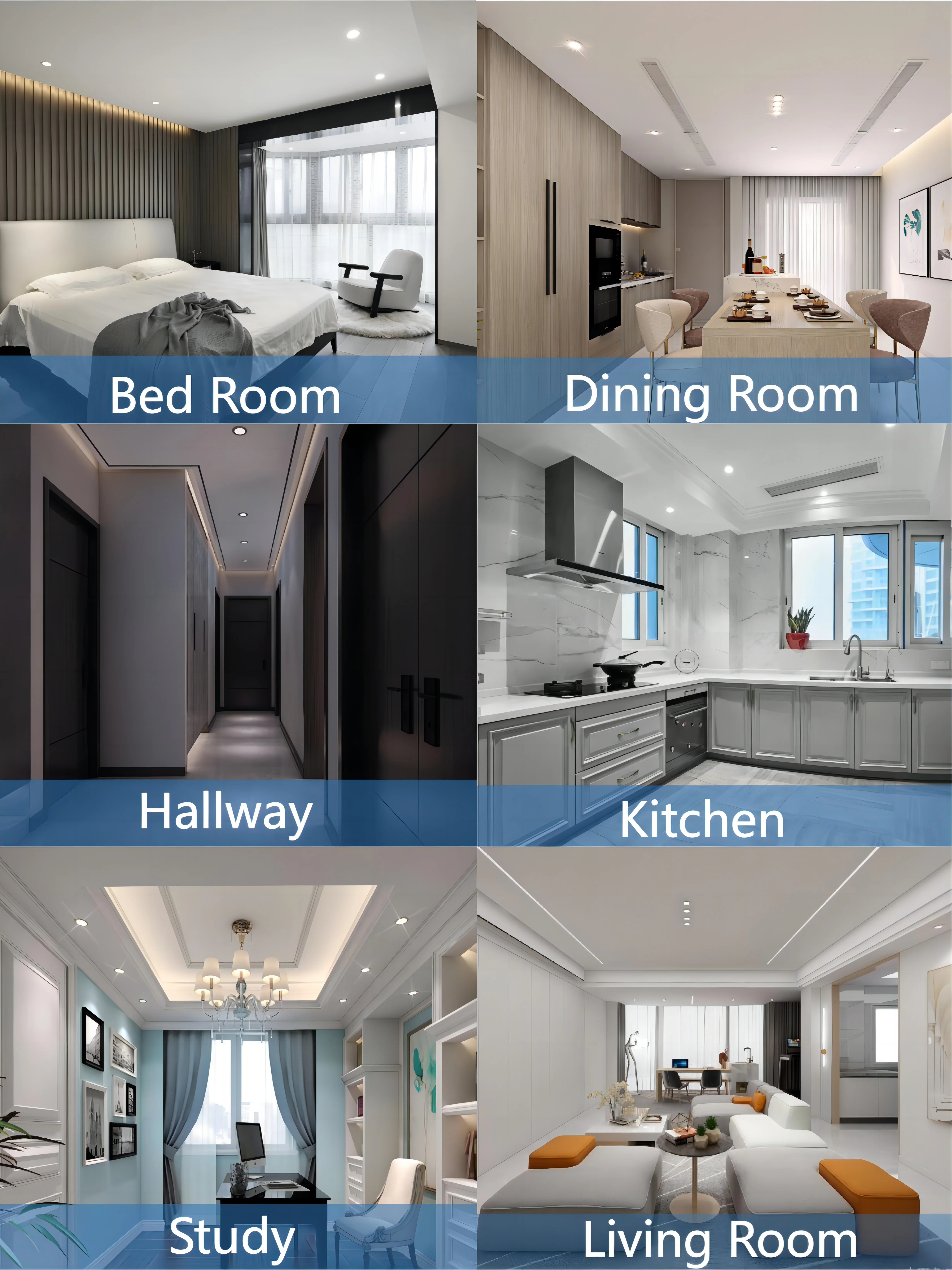 Jolux 5/6 inch LED Can Lights Adjustable Recessed Retrofit Downlight, 12W=60W, 5000K Daylight,800LM, Dimmable, 7.48" Trim Size, Easy Installation,4 Pack - Image 4