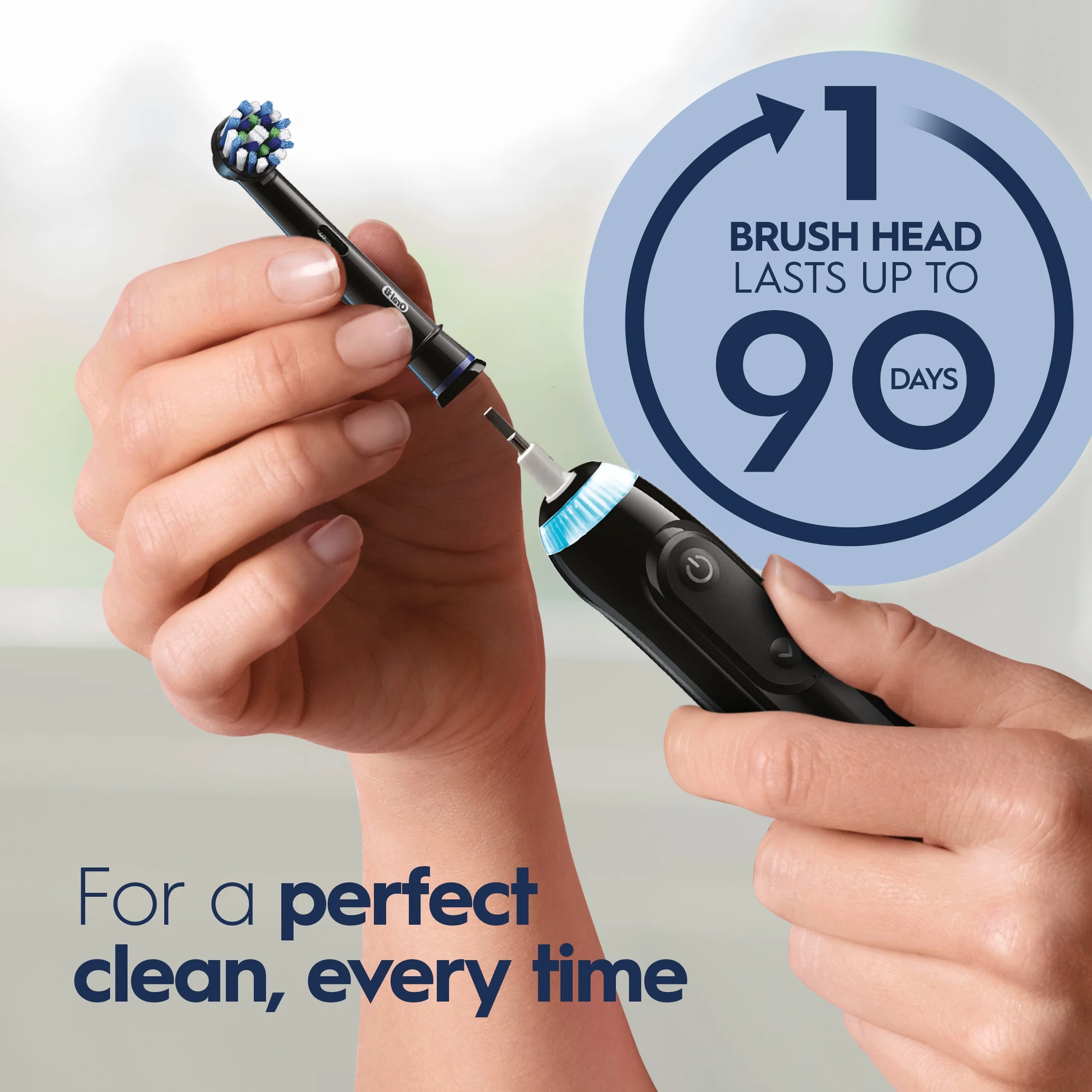 Oral-B Toothbrush, Pro 5000 Smartseries Power Rechargeable Electric Toothbrush with Bluetooth Connectivity - Black - Image 9