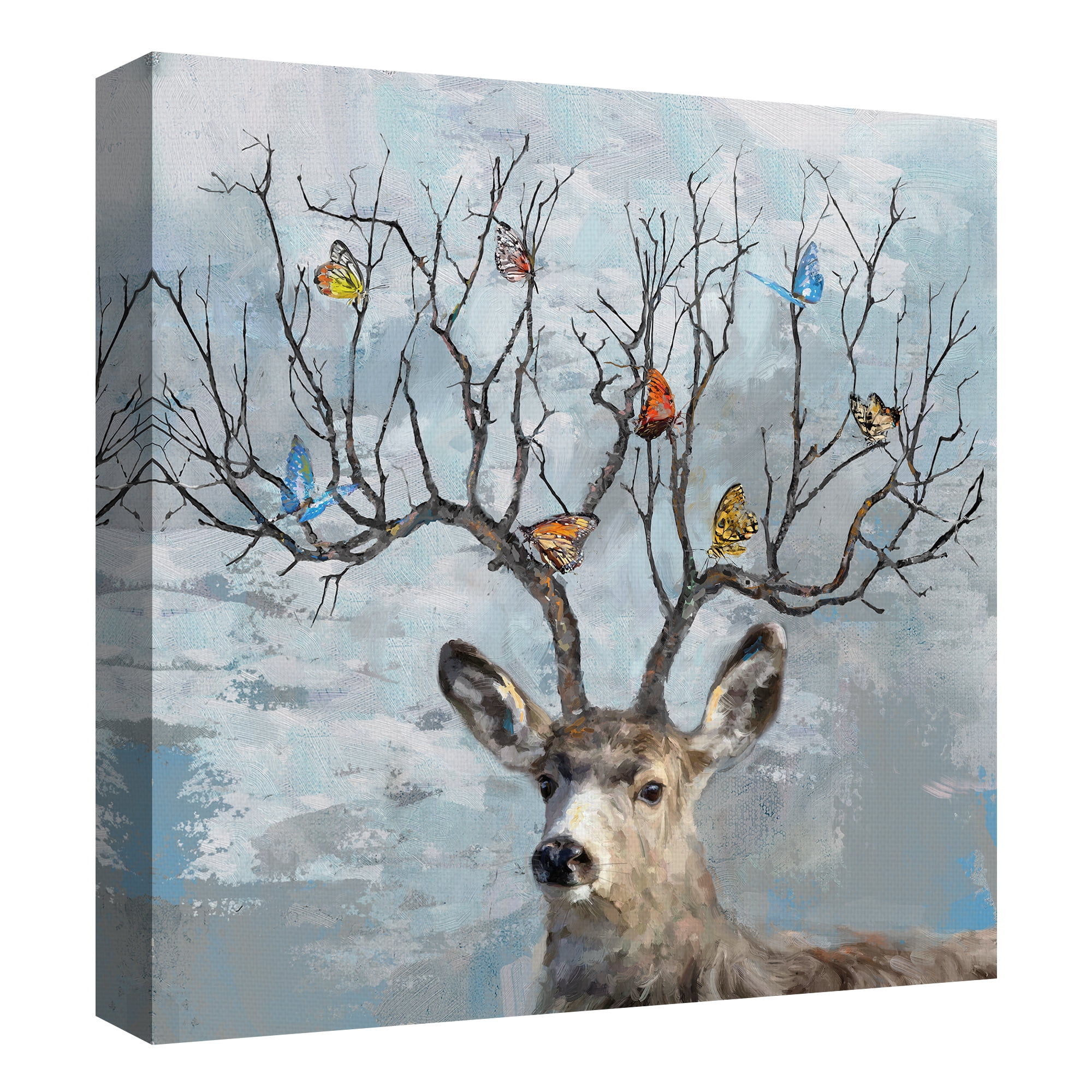 Nearest & Deerist II by Studio Arts Canvas Art