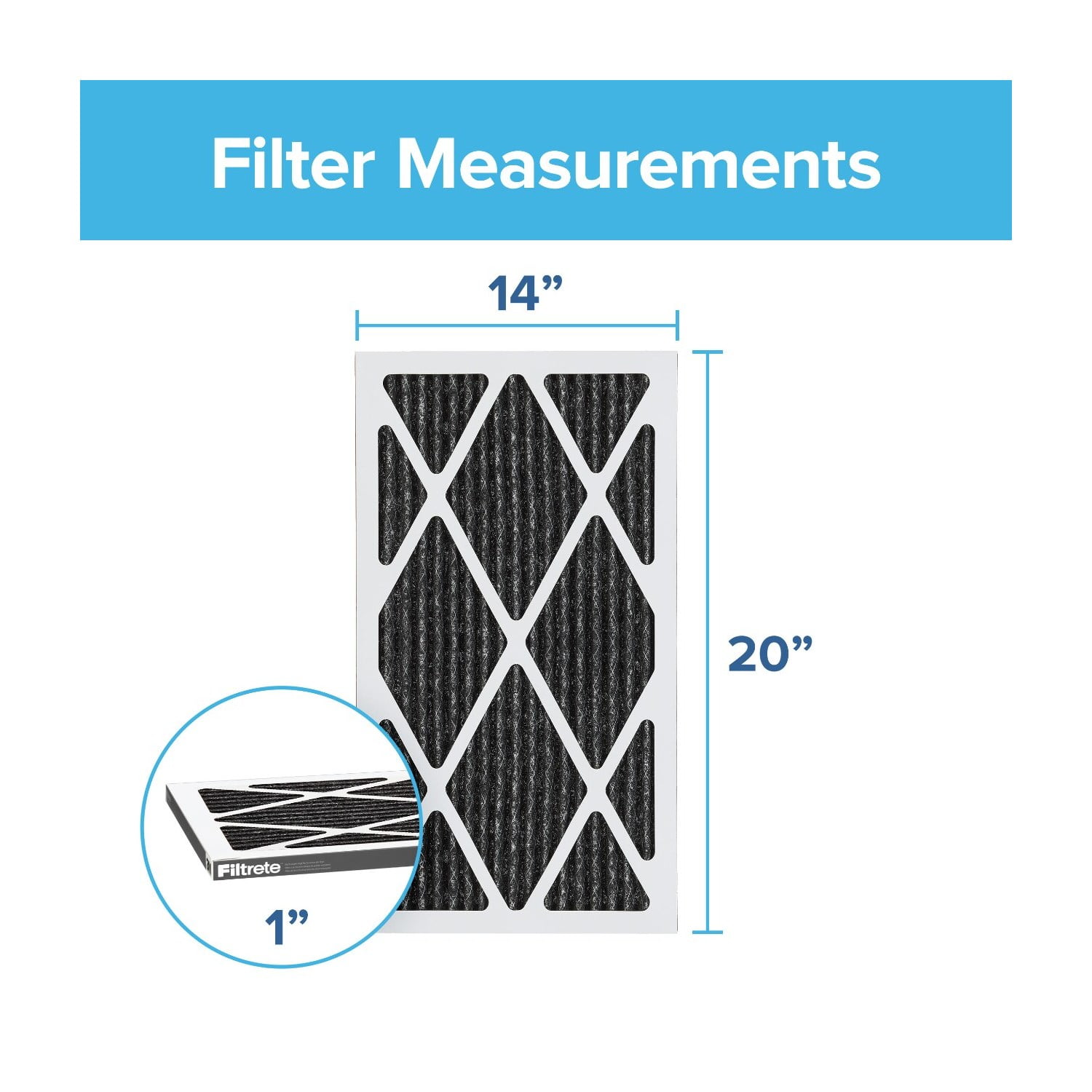 Filtrete 14x20x1 Air Filter, MPR 1200 MERV 11, Allergen Plus Odor Reduction, 4 Filters - Image 7