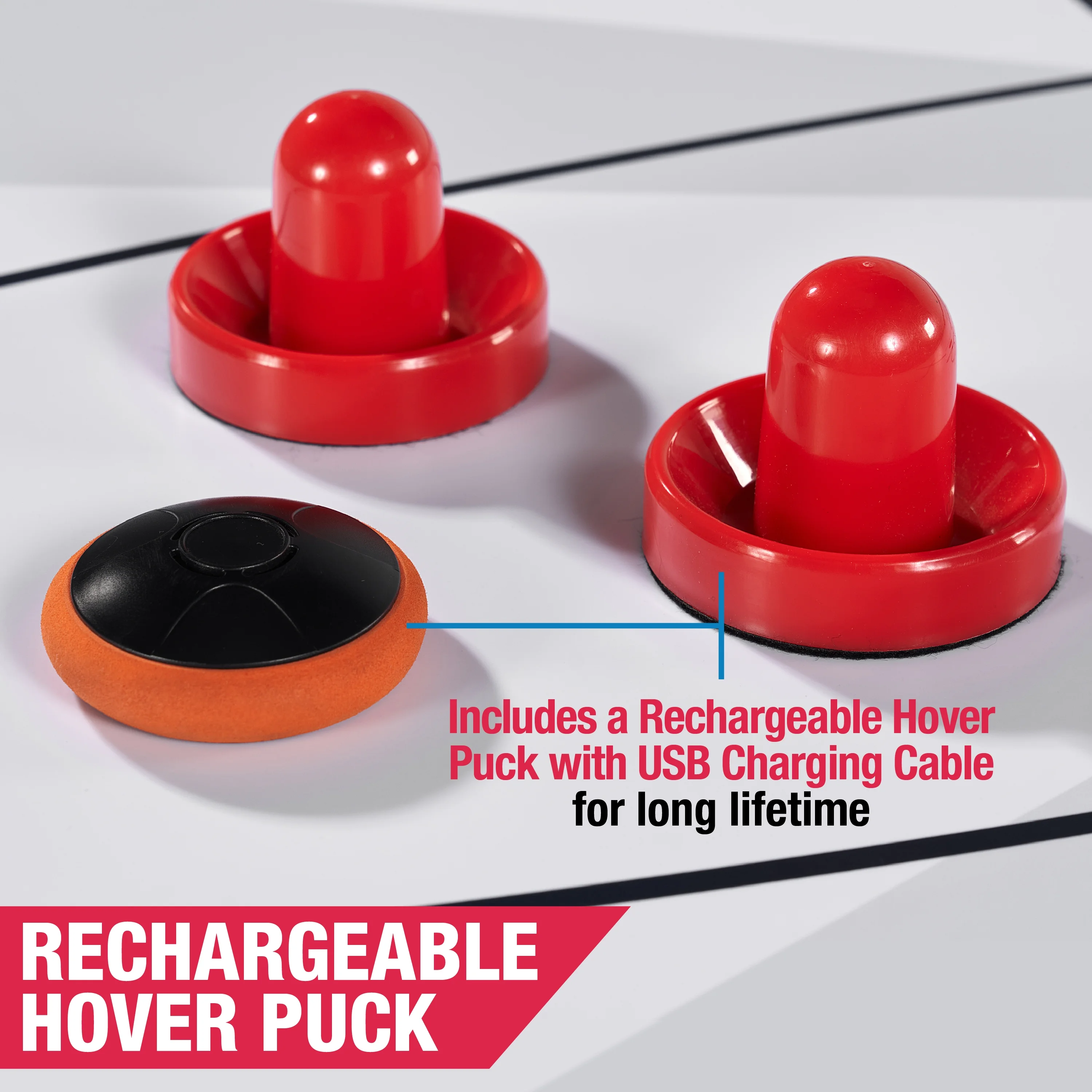 72" 4-in-1 Multi Game, Pool Table, Table Tennis Pong Table, Air Hockey, Basketball, by MD Sports - Image 4