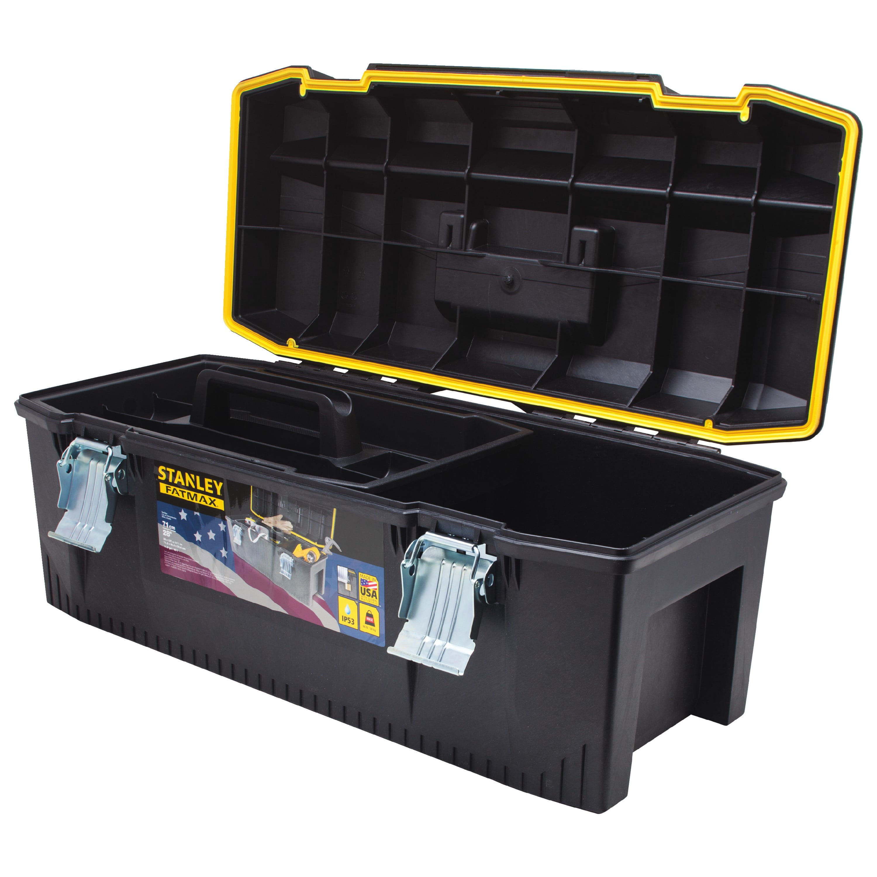 Stanley Storage 028001L 28" Structural Foam Water Resistant Toolbox - Image 3