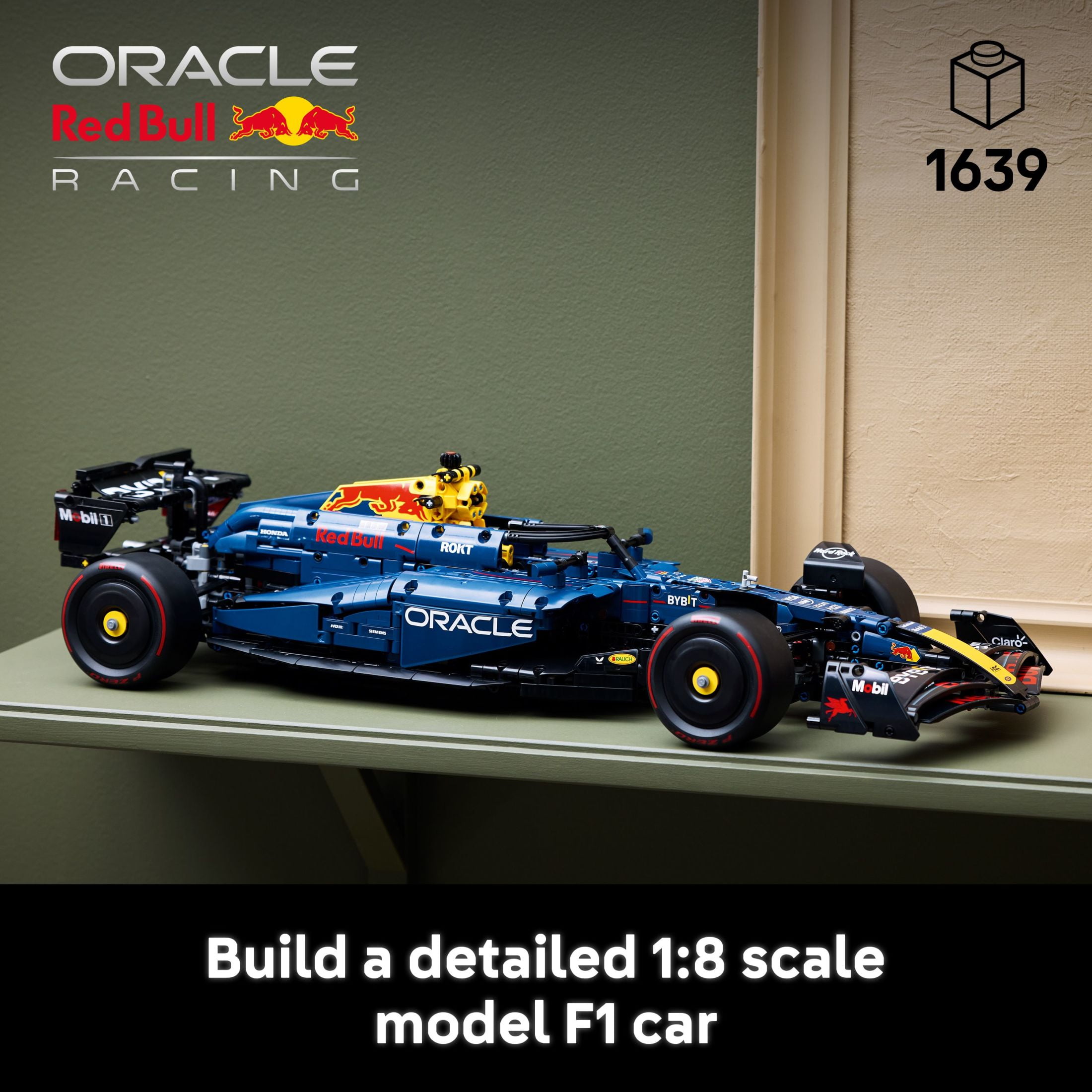 LEGO Technic Oracle Red Bull Racing RB20 F1 Race Car Model Kits - Building Set for Adults, Ages 18+ with Realistic Features - Gift for Groom, Groomsmen - 42206 - Image 7