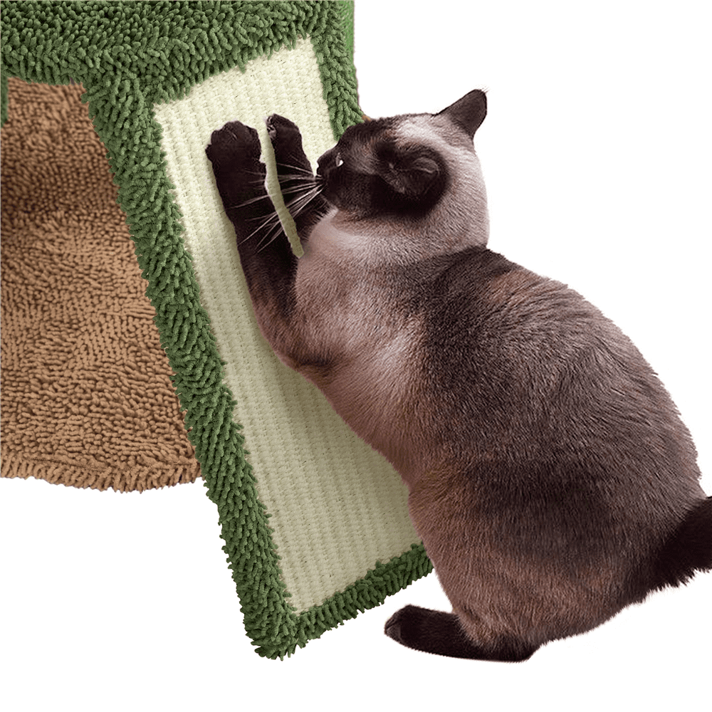 Alden Design 42" H Cactus Cat Tree Tower with Natural Sisal Scratching Posts, Green & Brown - Image 7