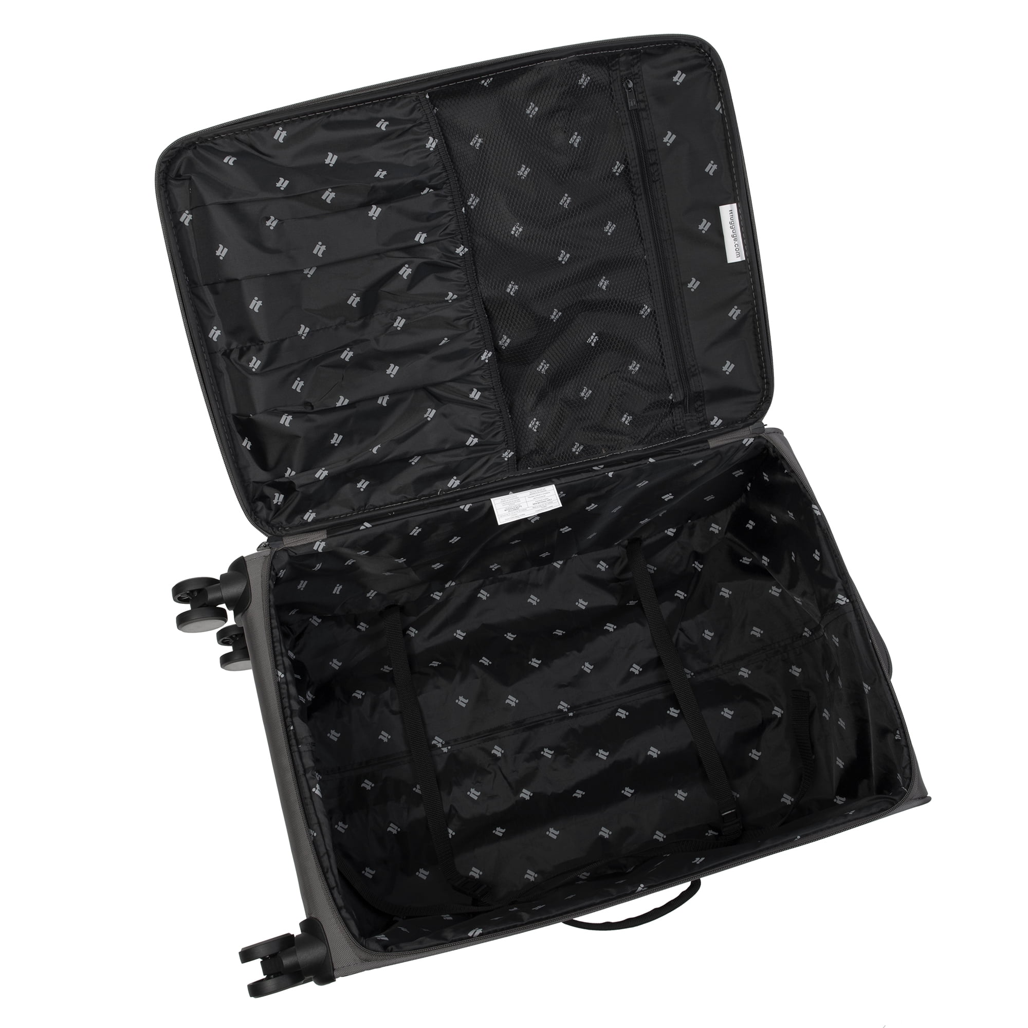 it luggage Citywide 22" Softside Carry-On 8 Wheel Spinner, Charcoal - Image 3