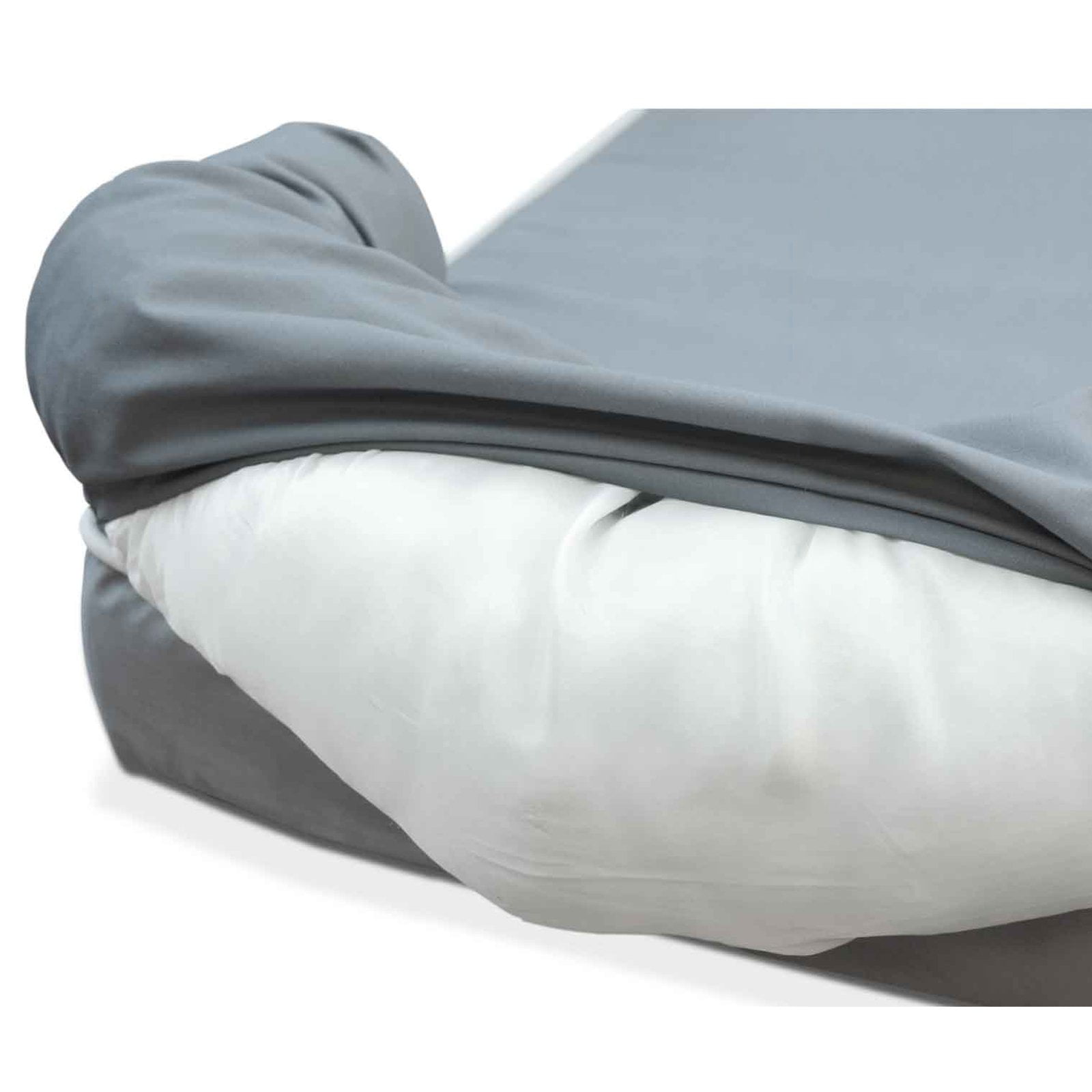 PetFusion Ultimate Dog Bed, Orthopedic Memory Foam, Medium Firmness Pillow, Waterproof Liner, YKK Zippers, Breathable 35% Cotton Cover, 1yr. Warranty,Slate Grey, X-Large (44x34") - Image 2