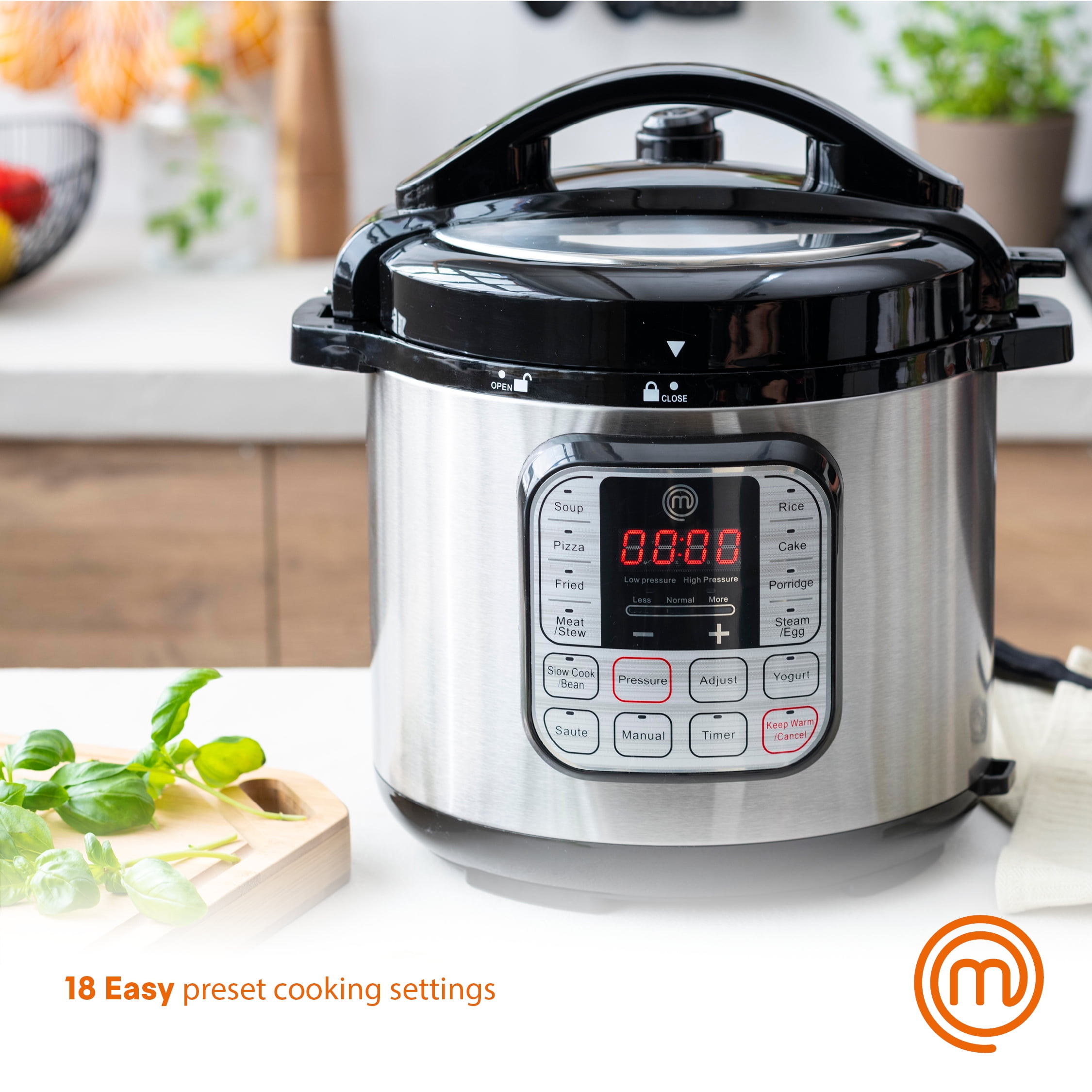 MasterChef Electric 10-in-1 Multi Cooker (Inc. Pressure, Rice and Slow Cooker) - Image 5