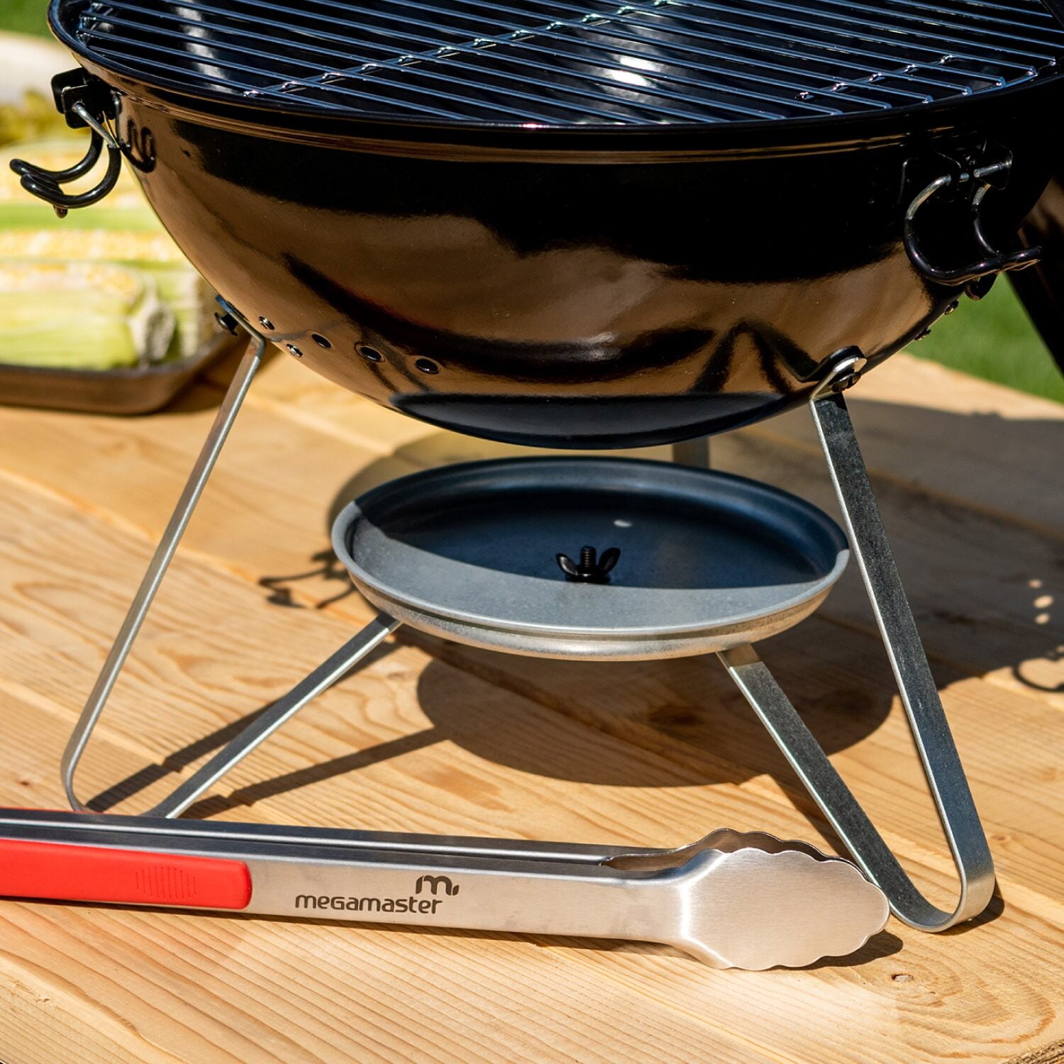 16" Extra-Long Stainless Steel Grill Tongs – Premium Locking BBQ Tongs for Grilling, Cooking, Barbecue, Tailgating – Easy Grip with Hanging Hook, Model 530-0103P - Image 5