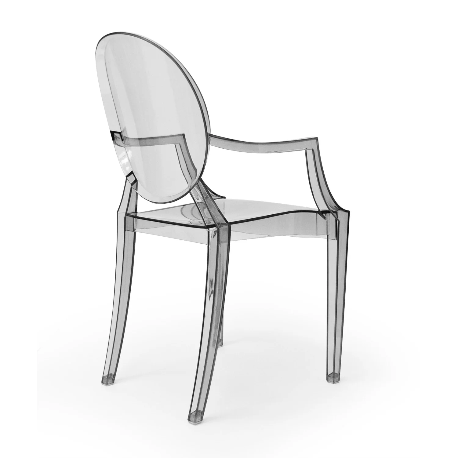 Specter Arm Chairs (Set of 2) Translucent Smoke - Image 3