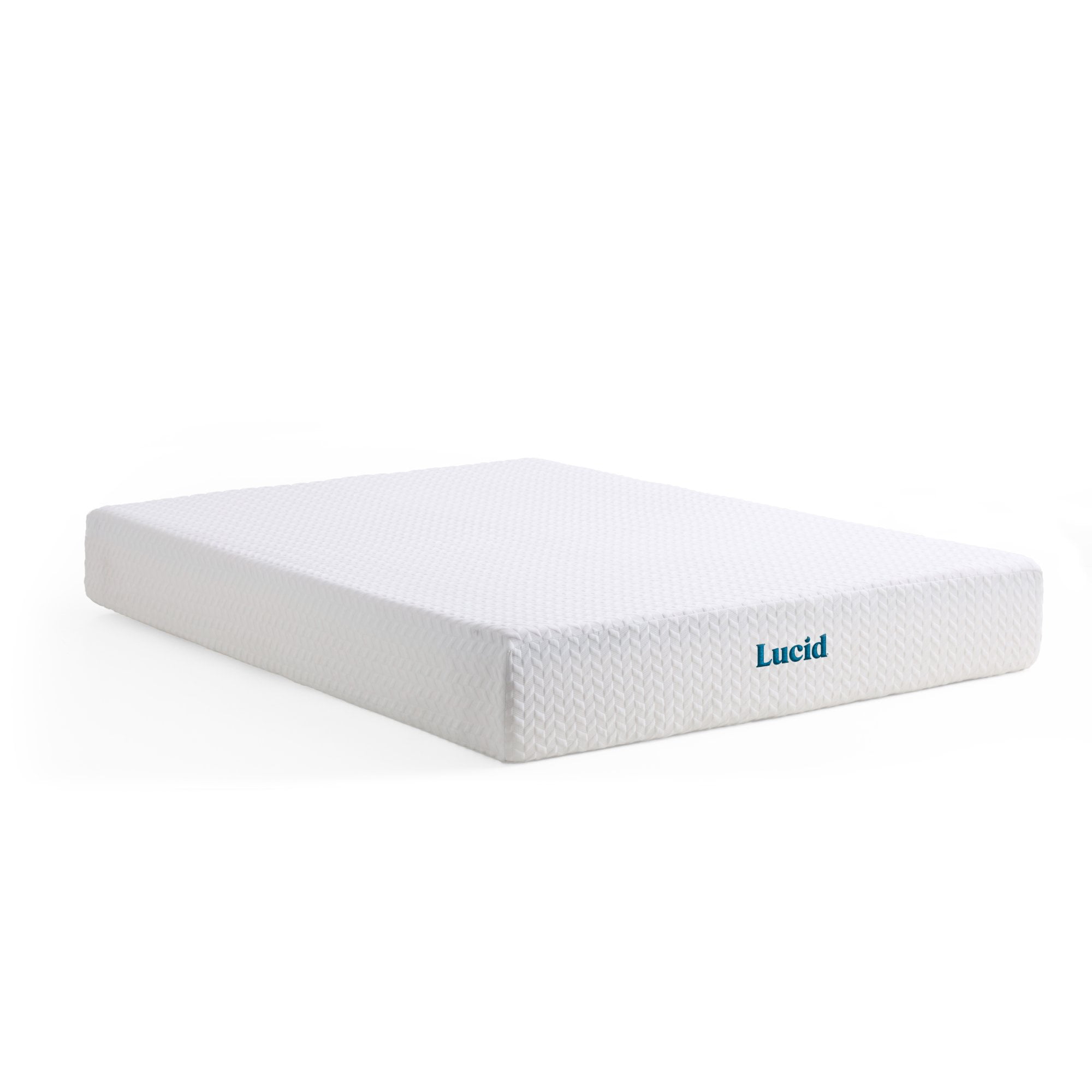 Lucid Refresh Queen Tight Top 10" Firm Memory Foam Mattress with Gel Infusion and Ventilation - Image 13