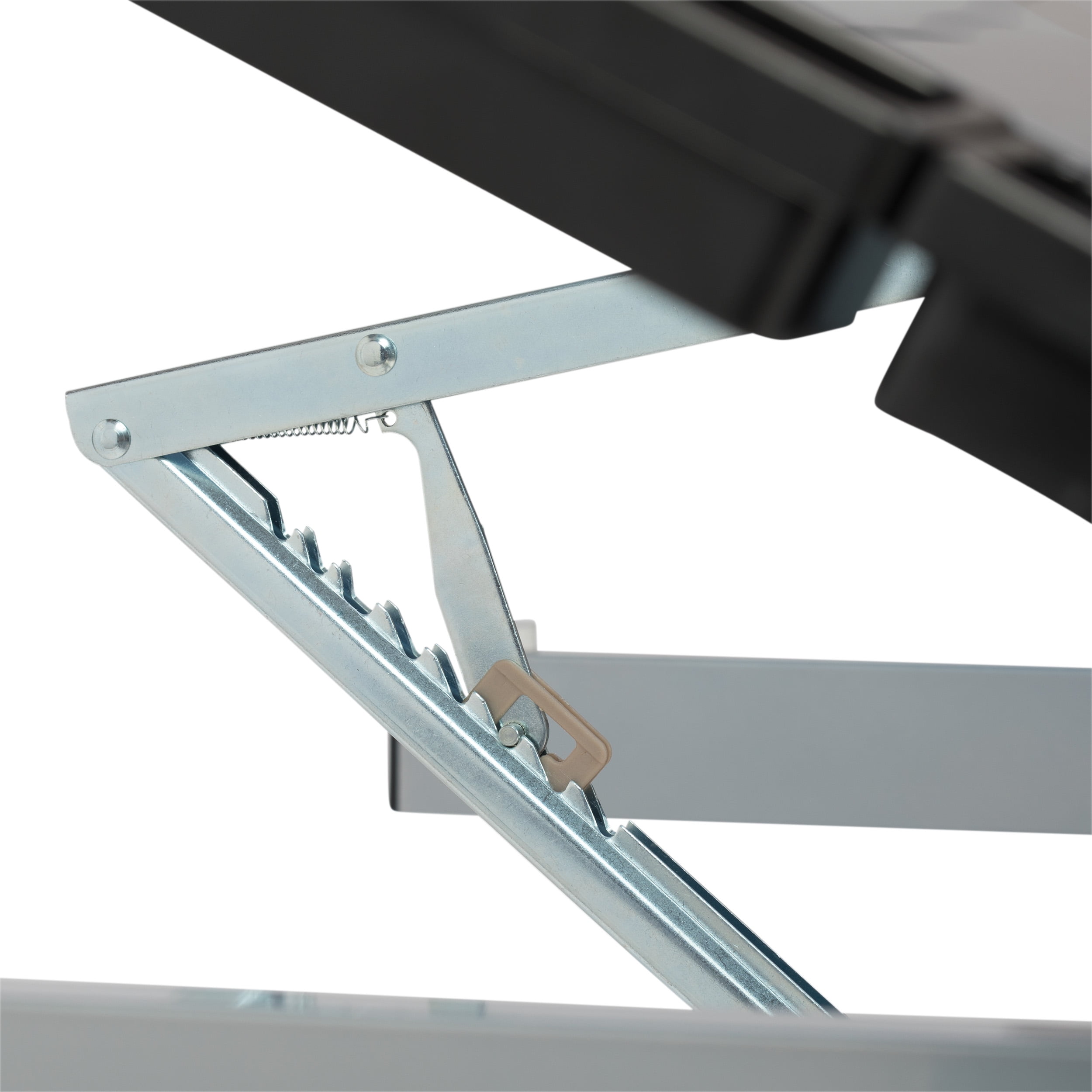 Studio Designs Vision Craft Station Tempered Glass Adjustable Top, Rolling Drafting Table, Silver Blue - Image 10