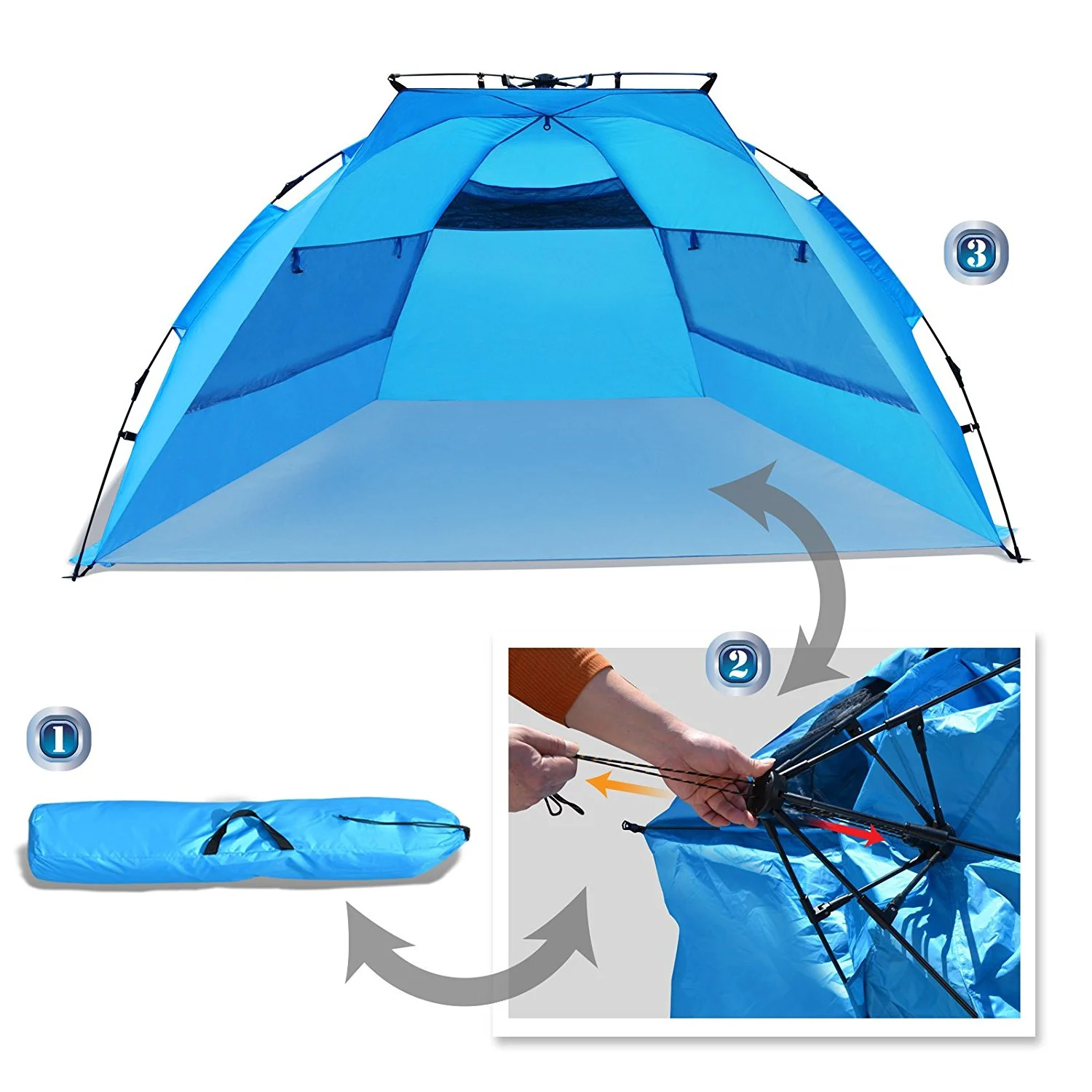 Sunny 33.5" x 7.9" Beach Tent - Image 2