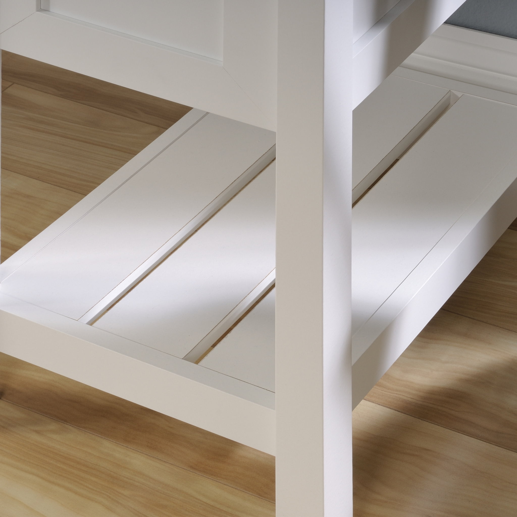 Sauder Cottage Road Computer Desk, Soft White Finish - Image 3