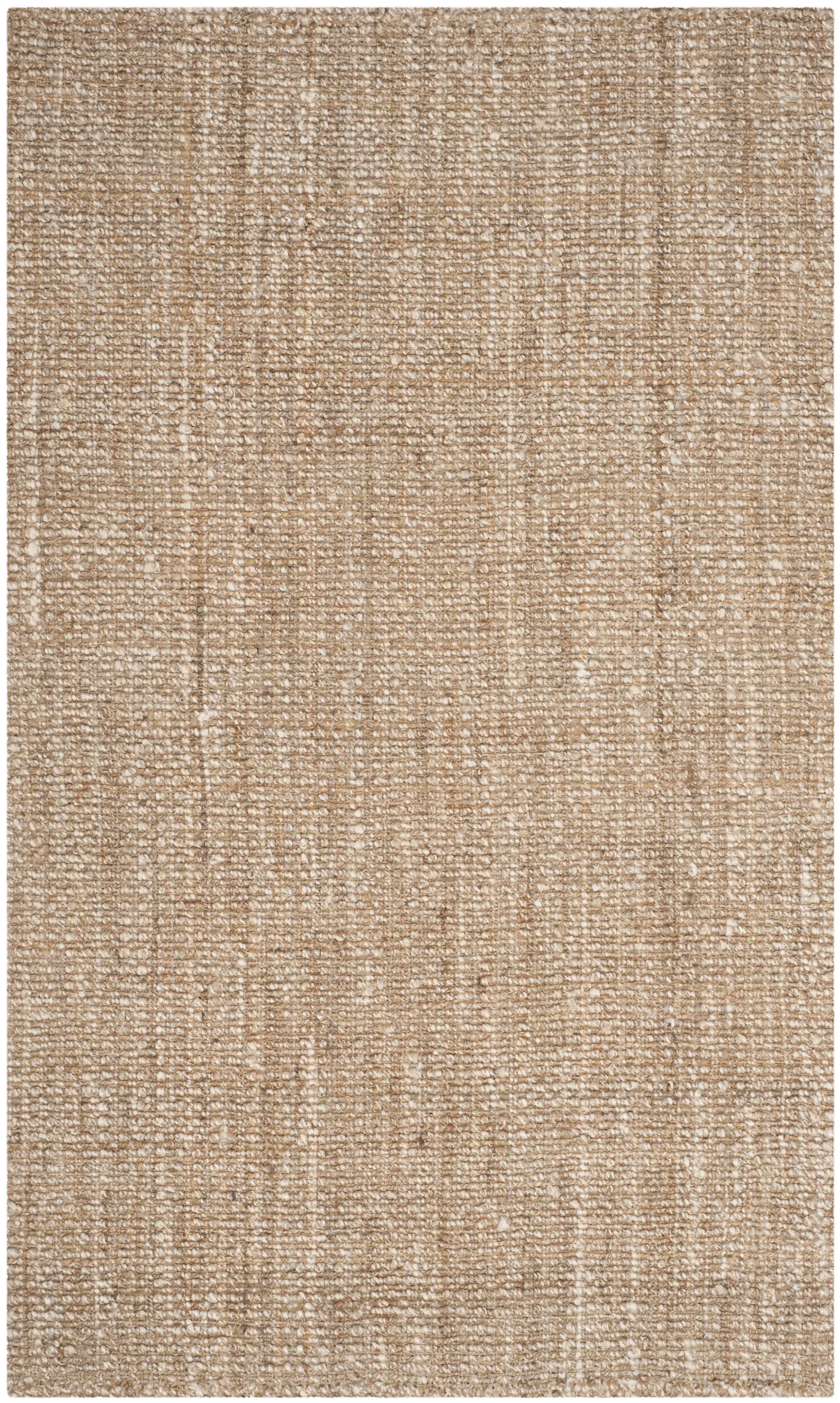 SAFAVIEH Natural Fiber Crispin Braided Jute Area Rug, Natural, 6' x 6' Square - Image 5