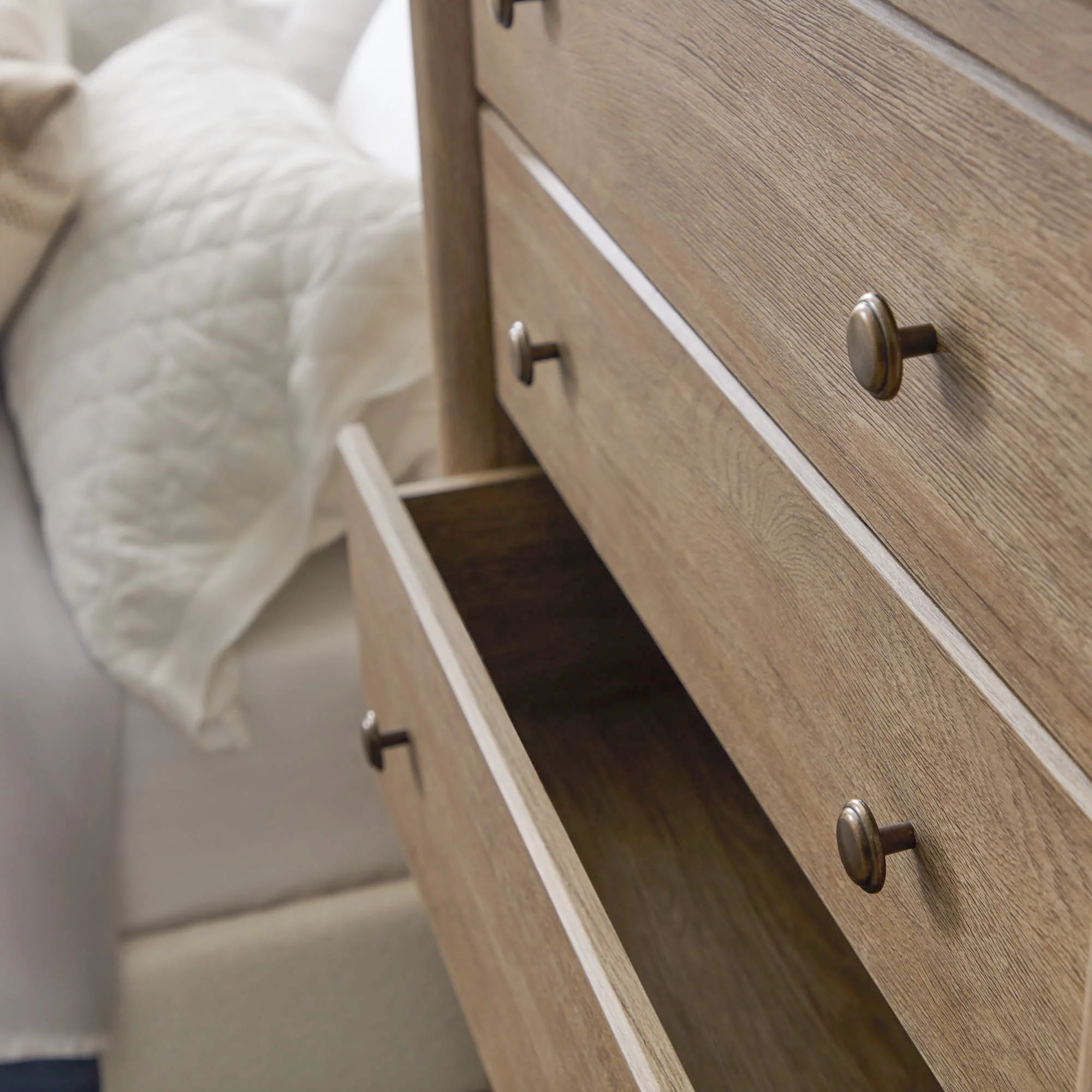 My Texas House Monroe 5-Drawer Dresser, Brushed Oak Finish - Image 7