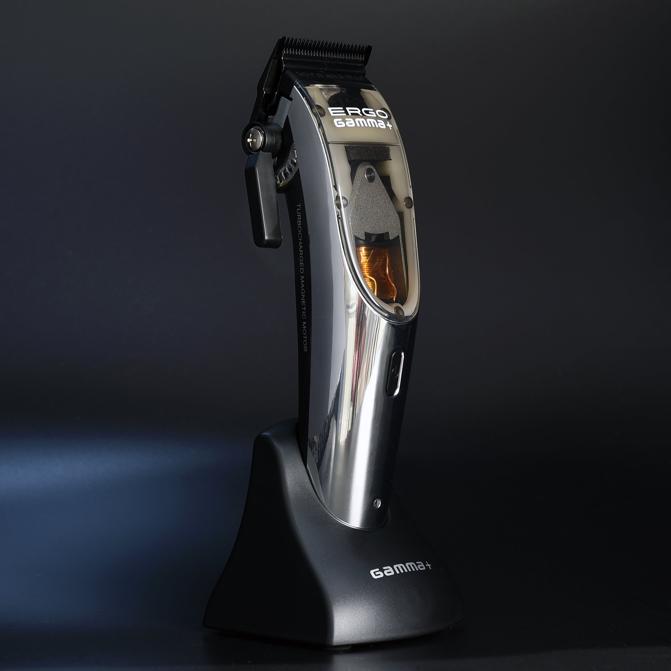GAMMA+ Ergo Professional Microchipped Magnetic Motor Modular Cordless Hair Clipper - Image 4