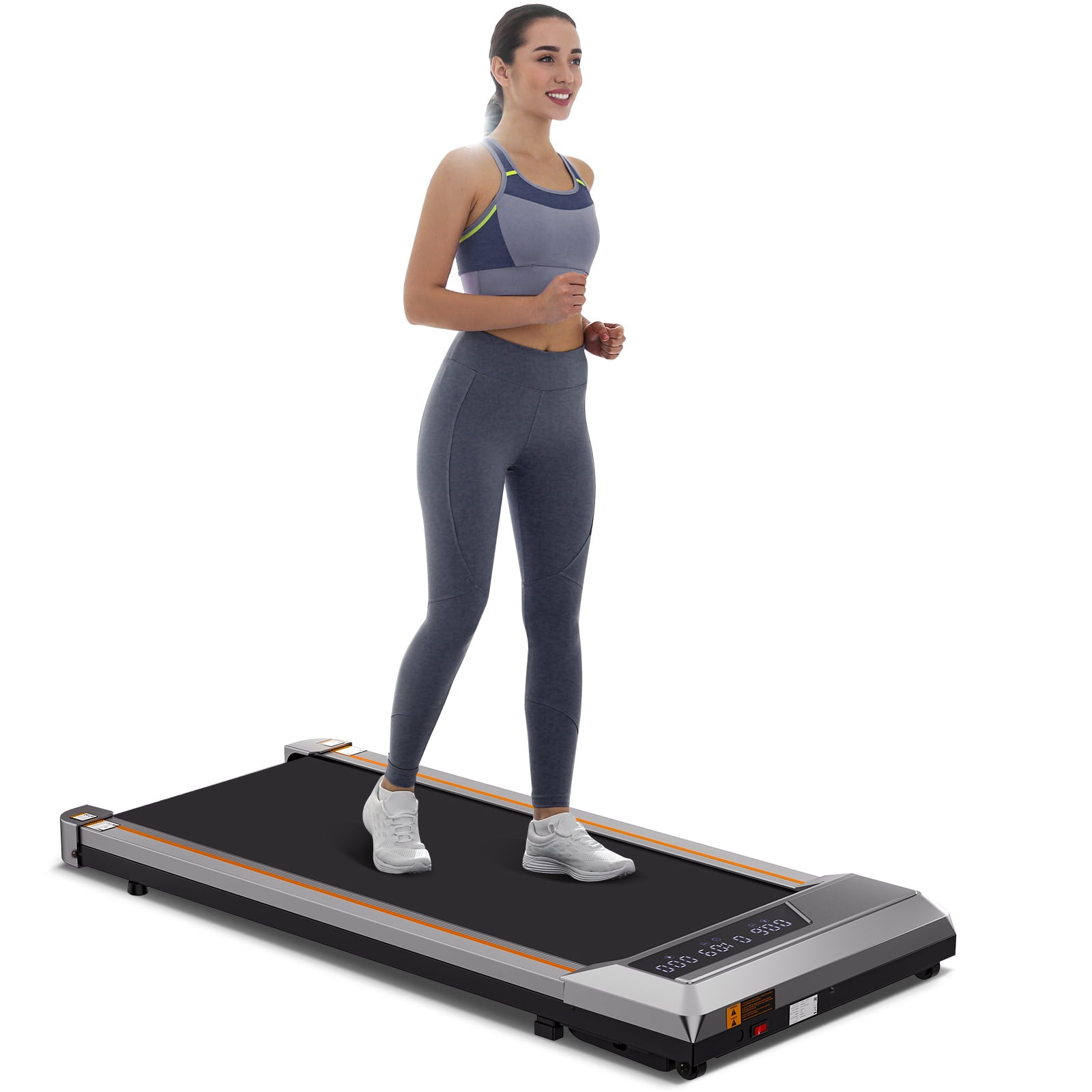 Naipo Treadmill Walking Pad 2.5HP with Large LCD Display Portable Wheels and Max Capacity 265lb for Home Use - Image 2