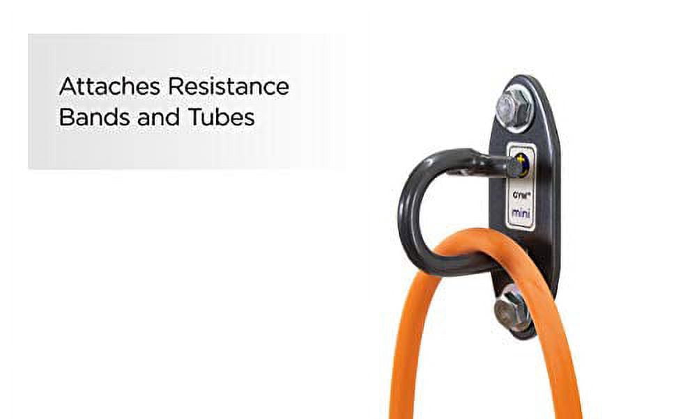 Anchor Gym Set of 3 Mini H1 Workout Wall Mount Solid Steel Anchors - Image 6